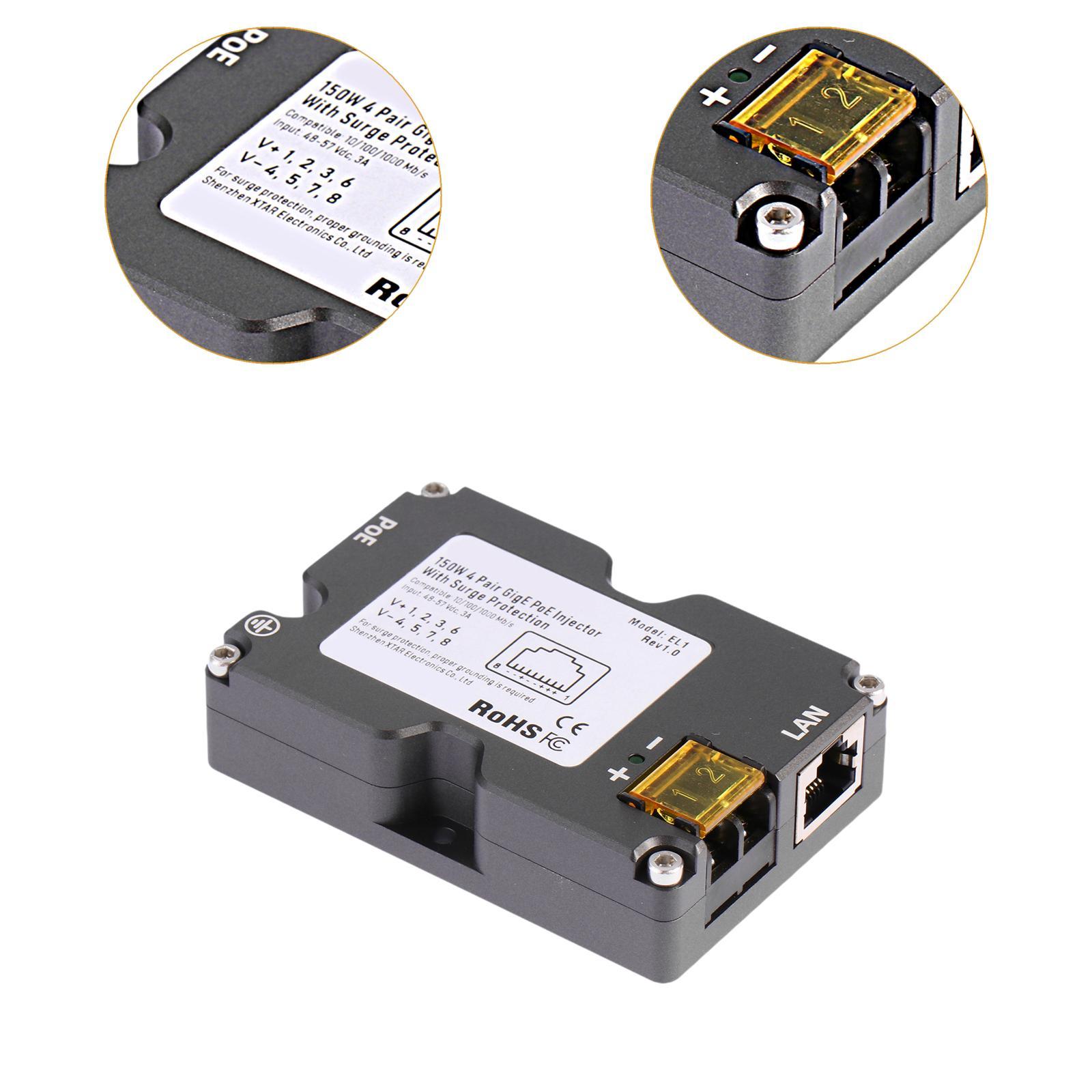 PoE Injecting V2 High Power Gige Passive High Speed Reliable Ethernet Adapter
