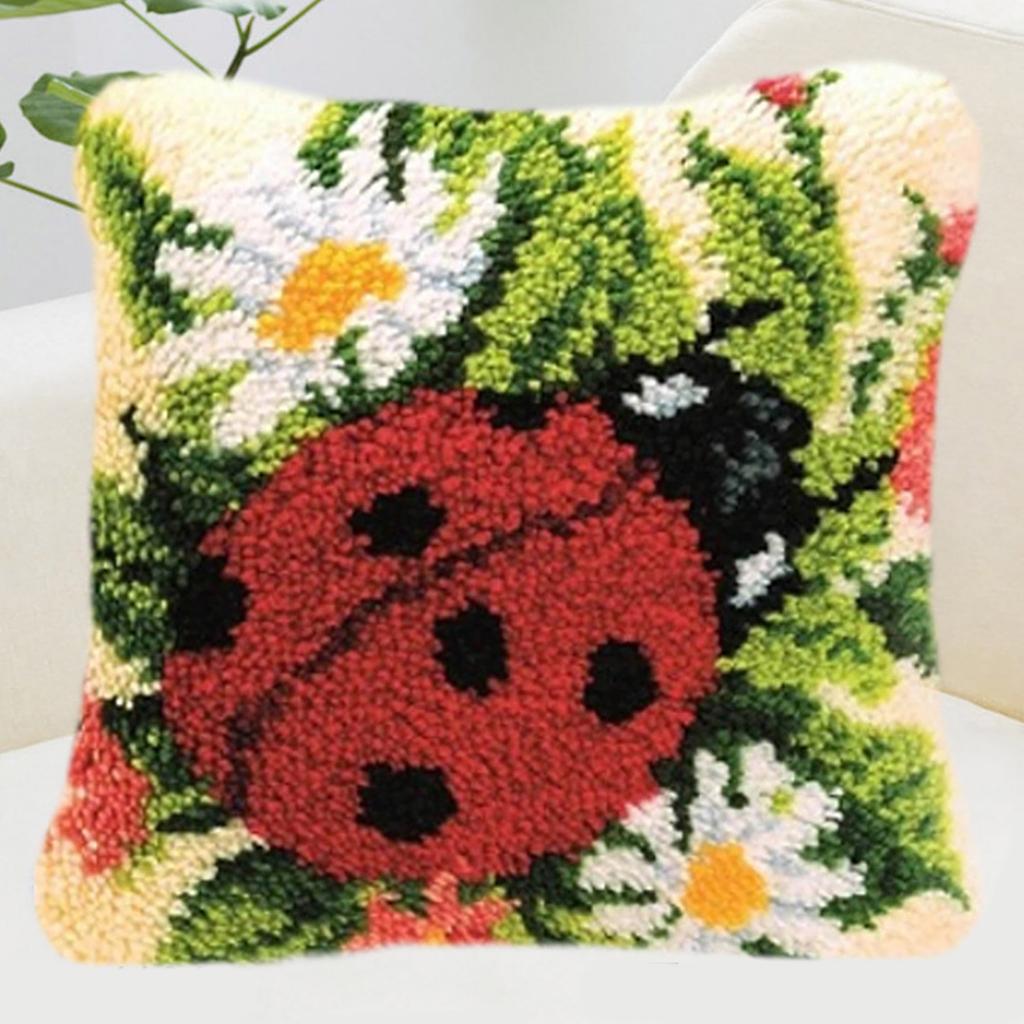 Flower Latch Hook Kits DIY Embroidery Cross Stitch Kit For Beginners ...