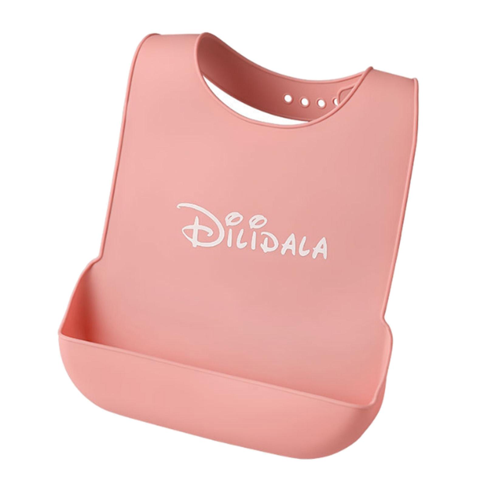 2x Silicone Adult Bib with Pocket /Waterproof Mealtime Protector  