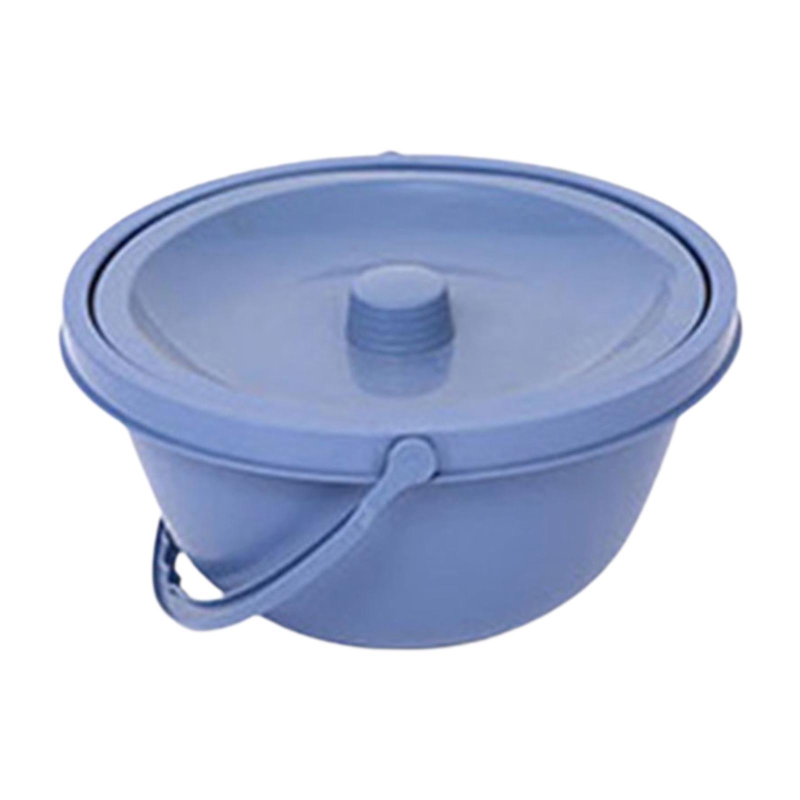 Toilet Urinal Pot Bedside Commode Bucket for Indoor Bathroom