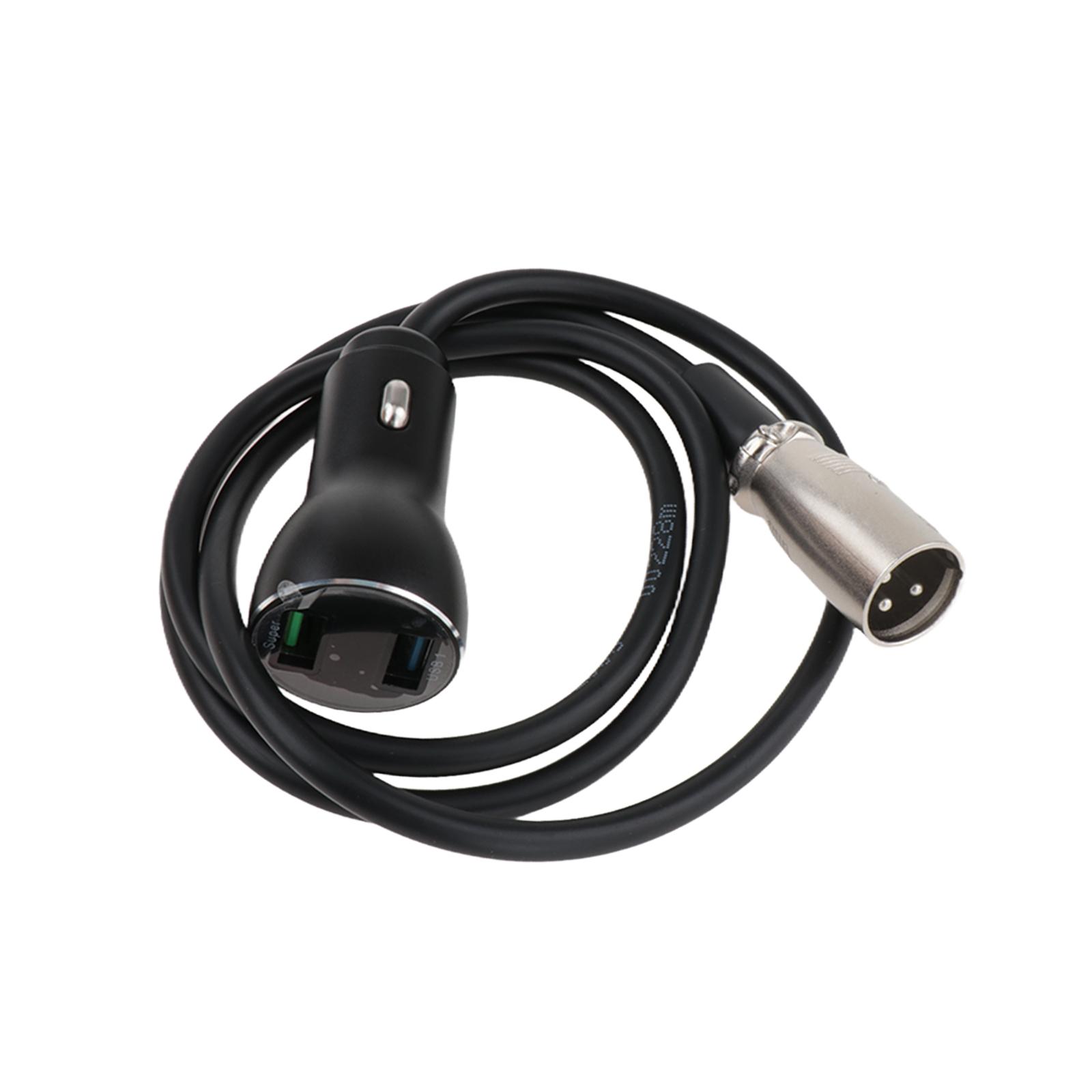 XLR 3 Pin to USB Adapter