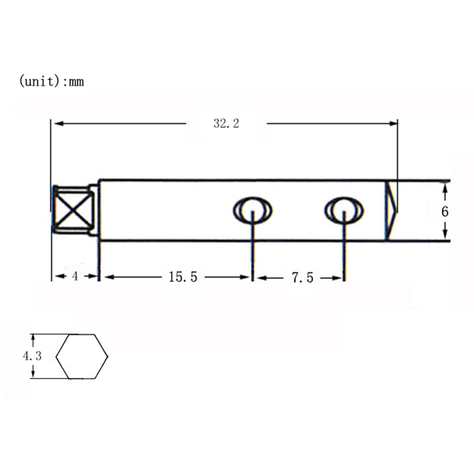 6Pcs Guitar Tuning Pegs Tuners Machine Heads Gear and Pins Parts Style7