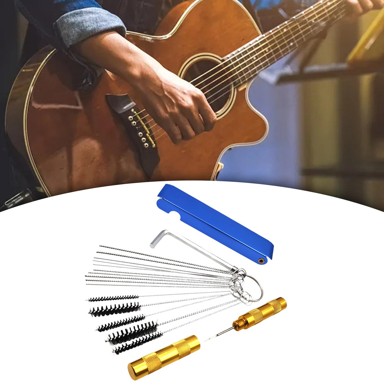 Guitar Nut Slotting File Set Luthier Replacement Tools for Instrument String