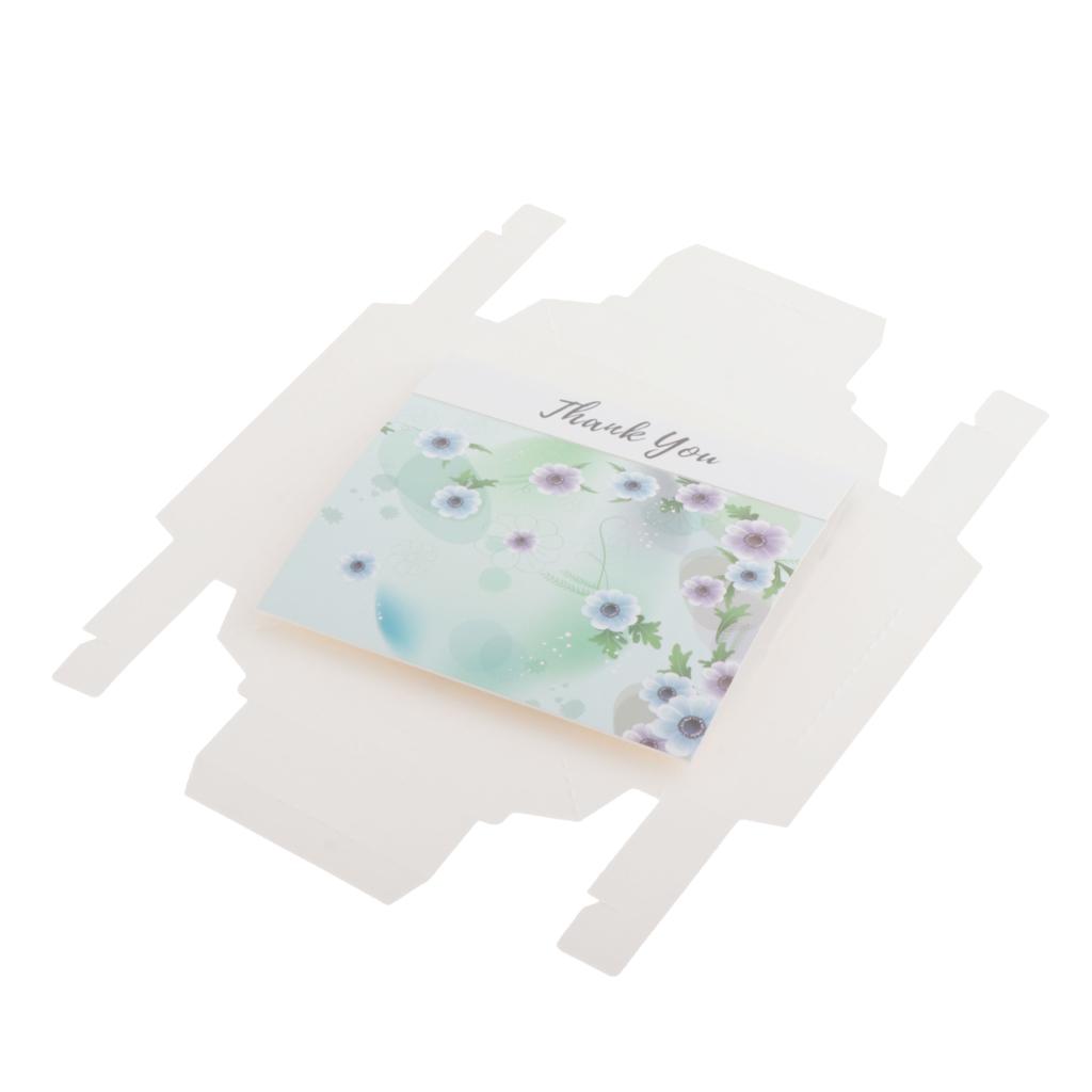 24 Set Printed Jewelry Necklace Earring Packing Box Gift Box