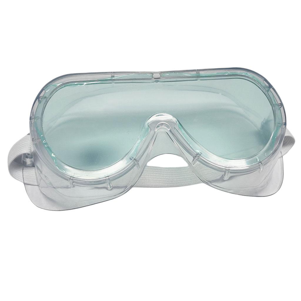 Men Women Windproof Safety Goggles Anti-Fog Lab Eyewear Glasses Sleeve New