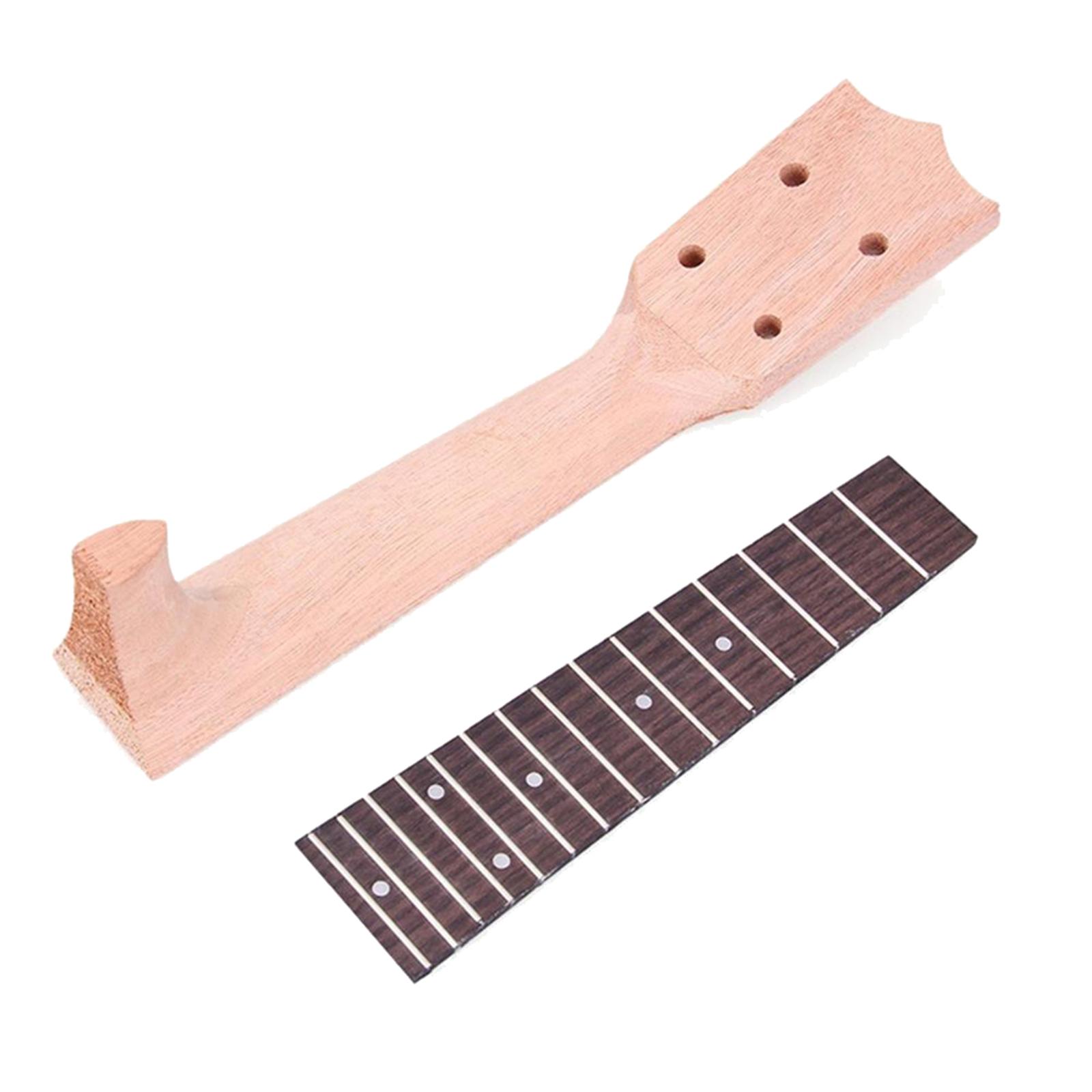 Ukulele Neck and Fingerboard 21 Inch
