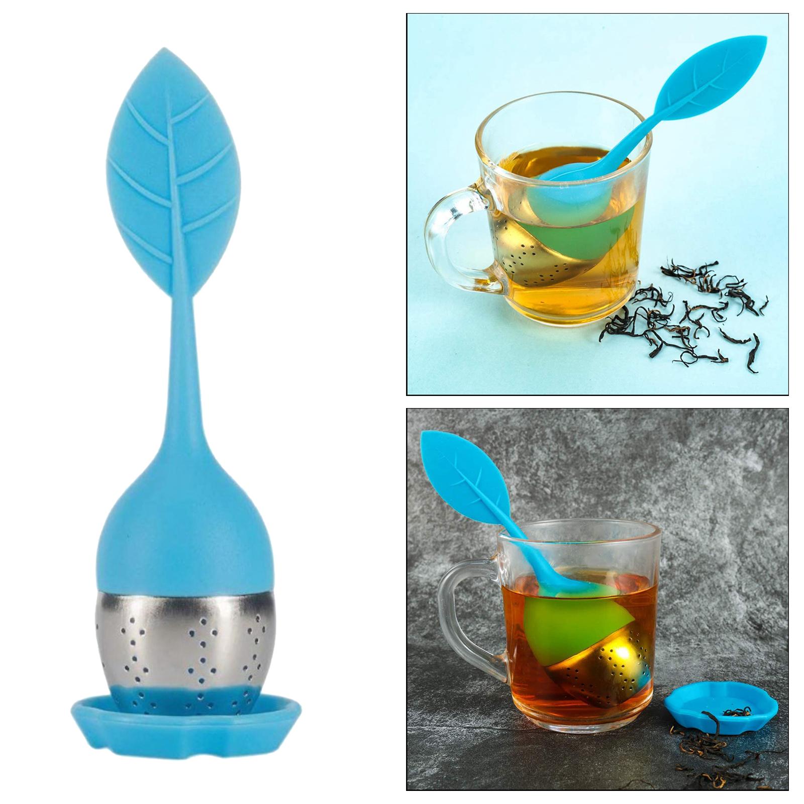 Silicone Tea Strainer Silicone Tea Strainer Silicone Tea Strainer  Blue