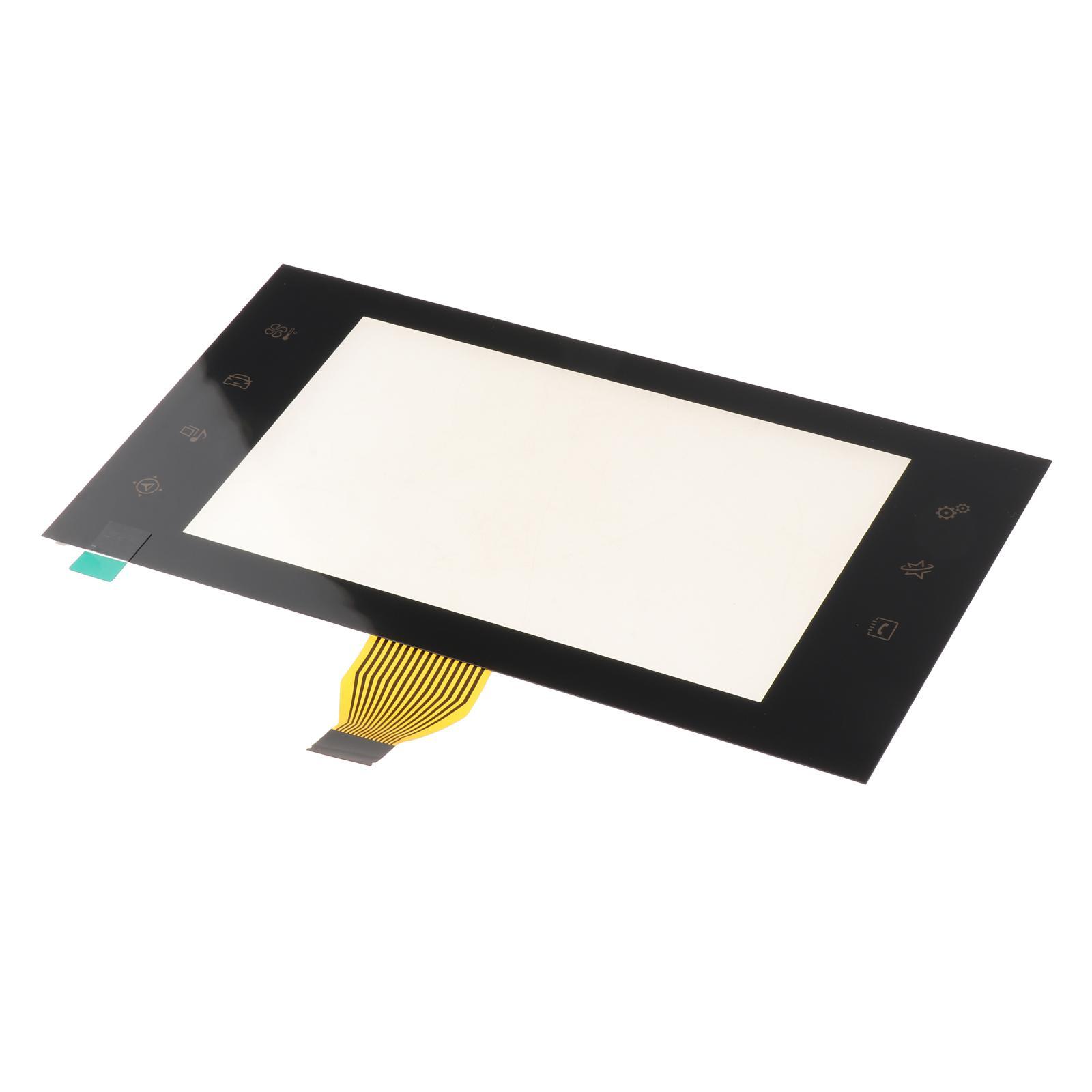 Touch Screen Panel Digitizer Lens 7" DVD Player for Peugeot