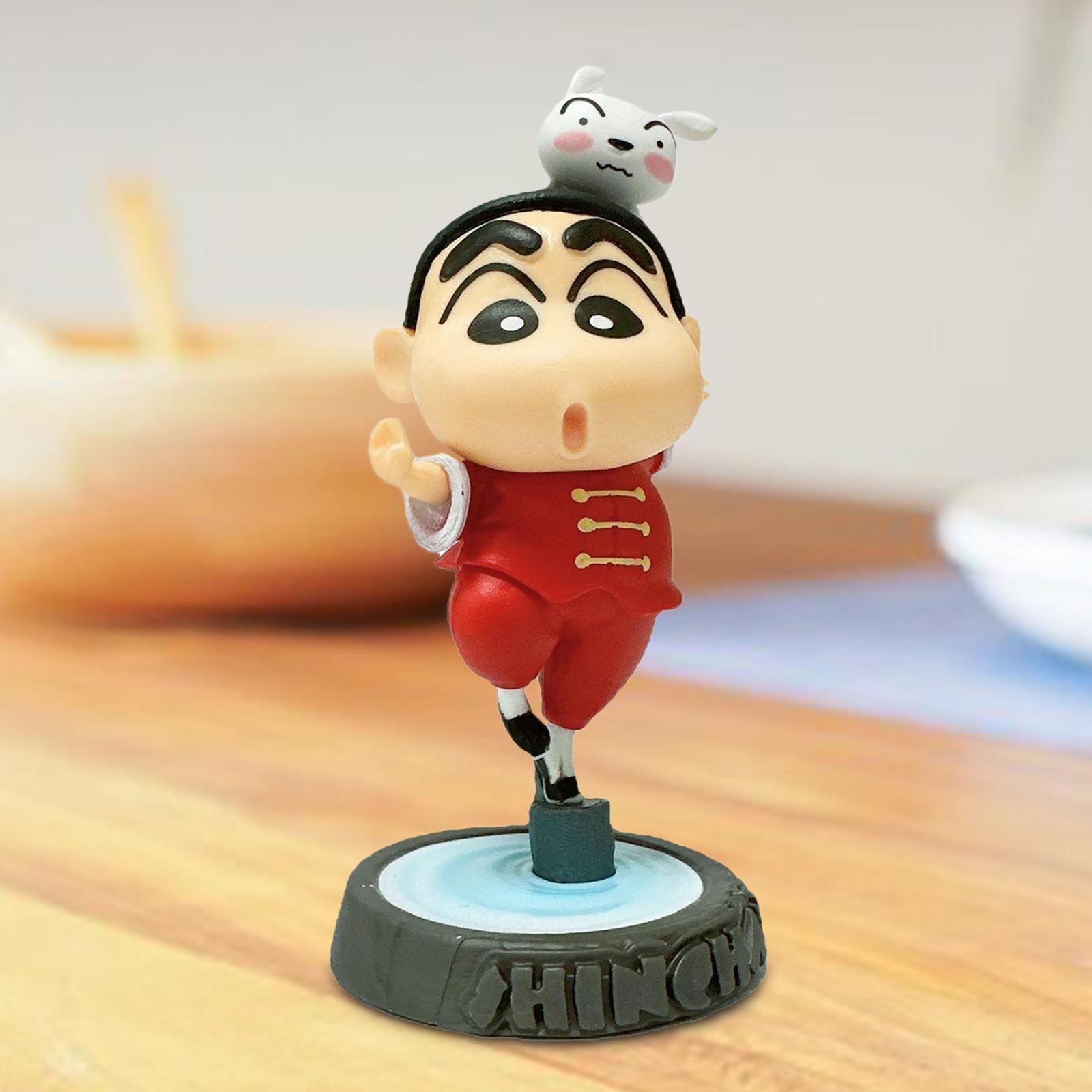 Crayon Shin-chan Statue Cartoon Birthday Gift Nohara Anime Figure Style C