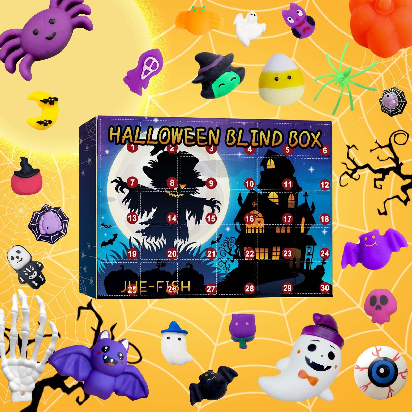 30 Days Surprise Gifts Toy for Halloween Kids