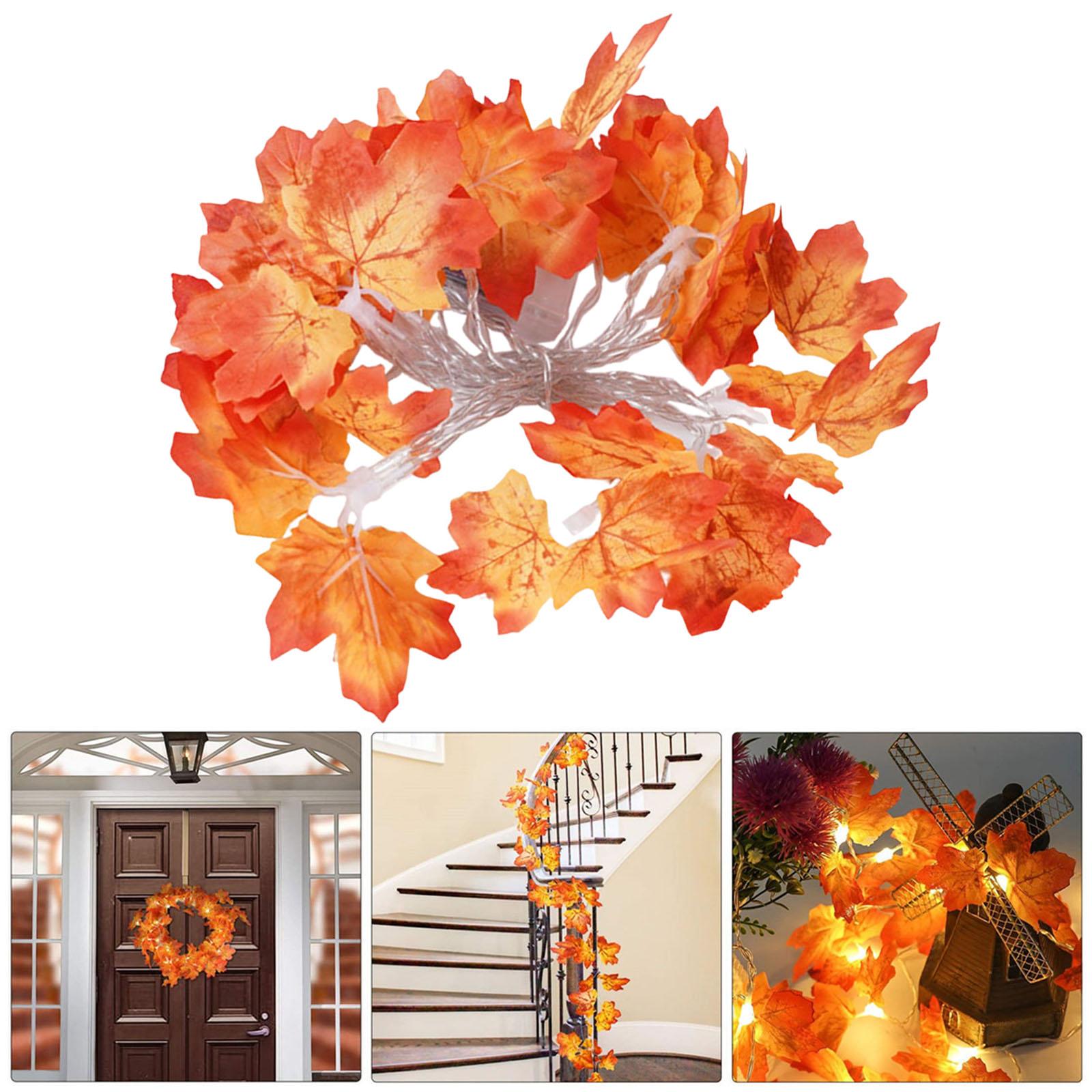 Fall Decoration Easy Installation String Lights for Autumn Harvest Shops 3m Battery