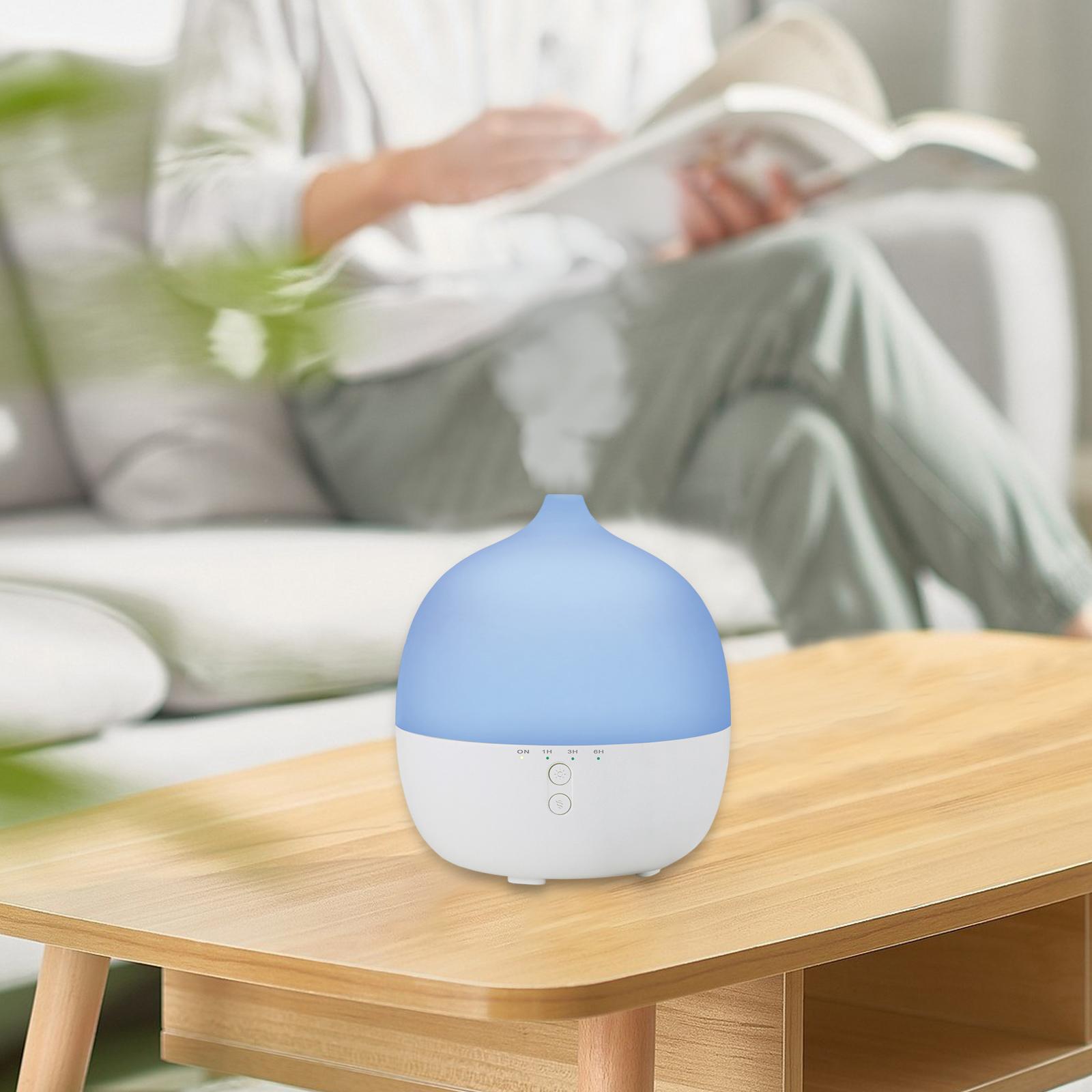 Air Humidifier Essential Oil Diffuser Aroma Diffuser for Home Office Desktop White