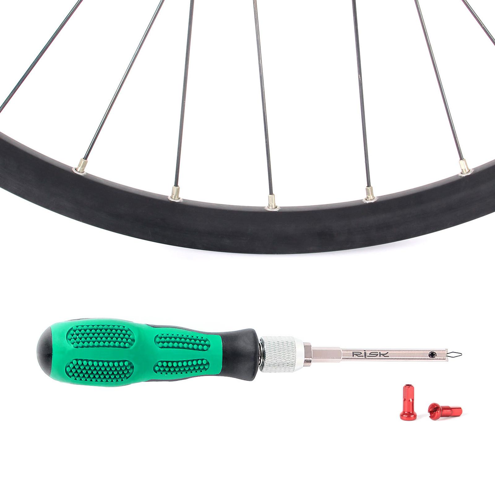 Bike Nipple Spoke Insertion Tool Driver Bicycle Cycling Spokes Anti-Rust A