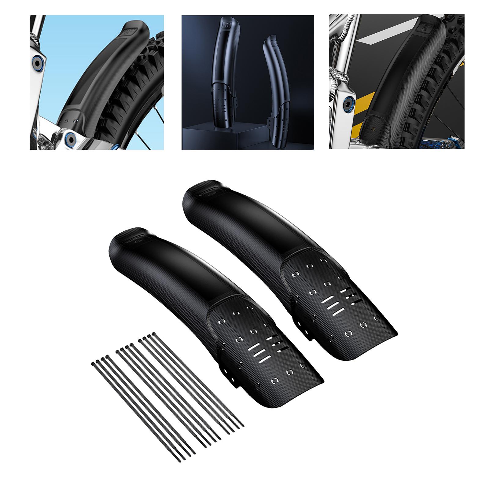 Bicycle Mudguard Against Splashing Water Dirt Direct Replaces 2 Pack