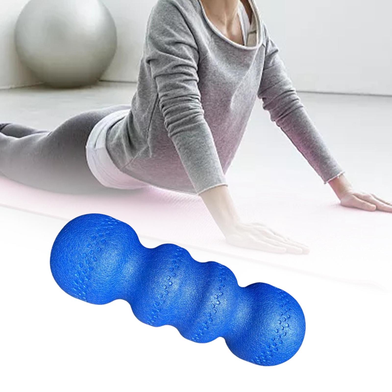 Massage Roller ball sports EVA Foam point Pilates Deep Muscle Massage Blue