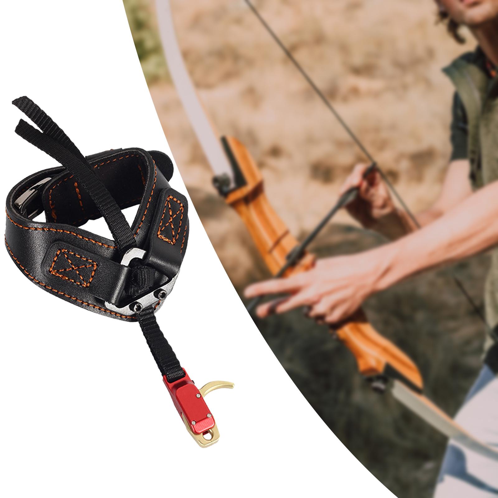 Wrist Strap Index Finger Release Hunting Compound Bow Release Aid Trigger