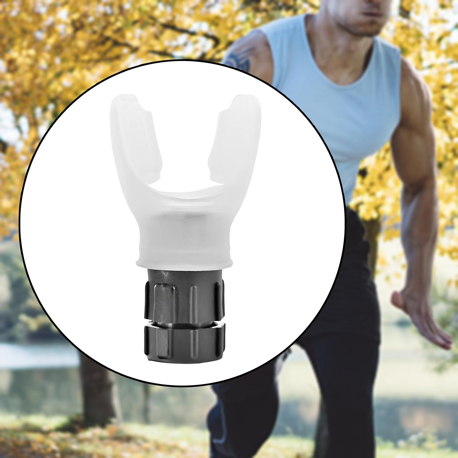 Portable Breathing Exercise Device Respiratory Trainer Breathing Exerciser White 