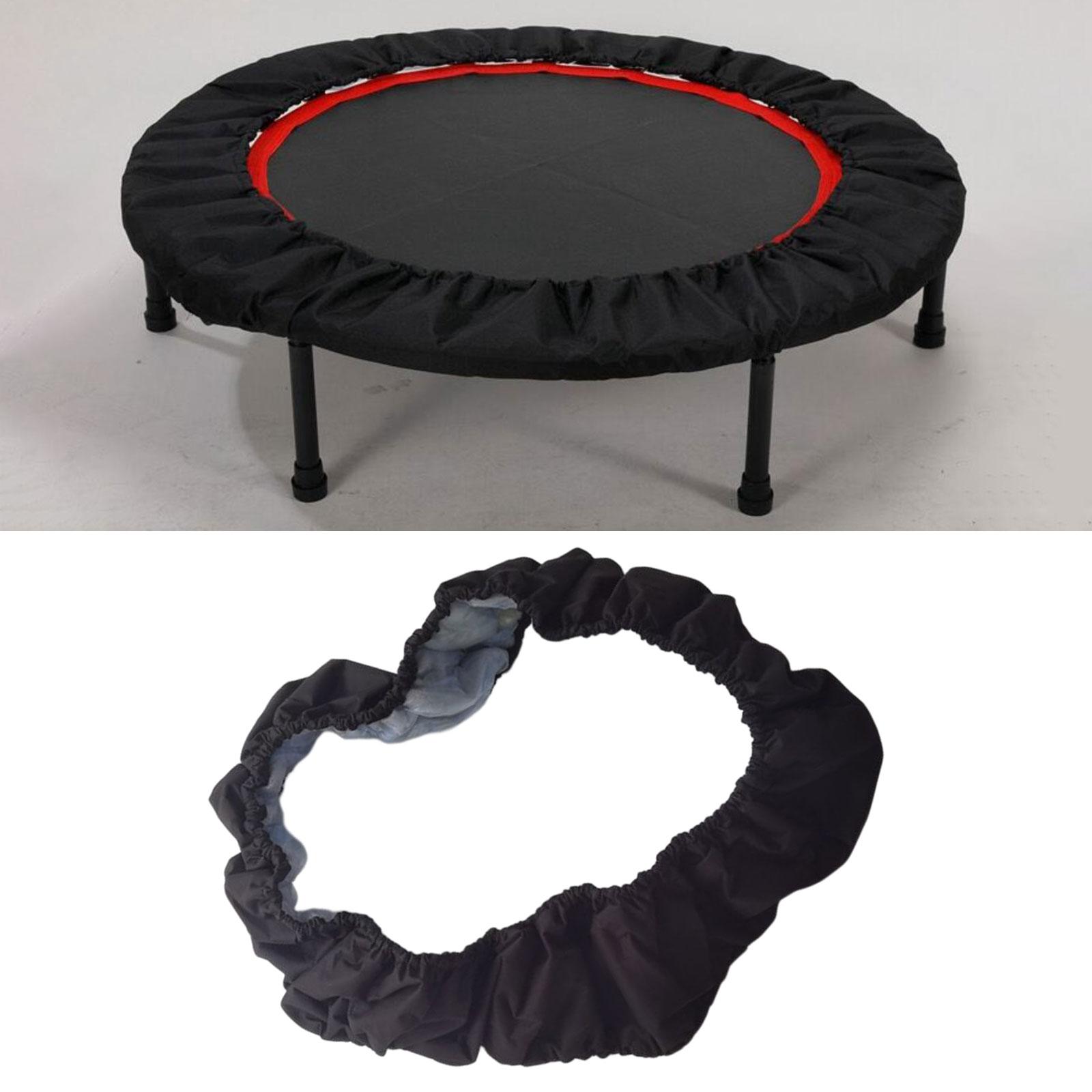 Trampoline Spring Cover Jumping Bed Cover Round Waterproof Easy to Install 50inch 8 Holes