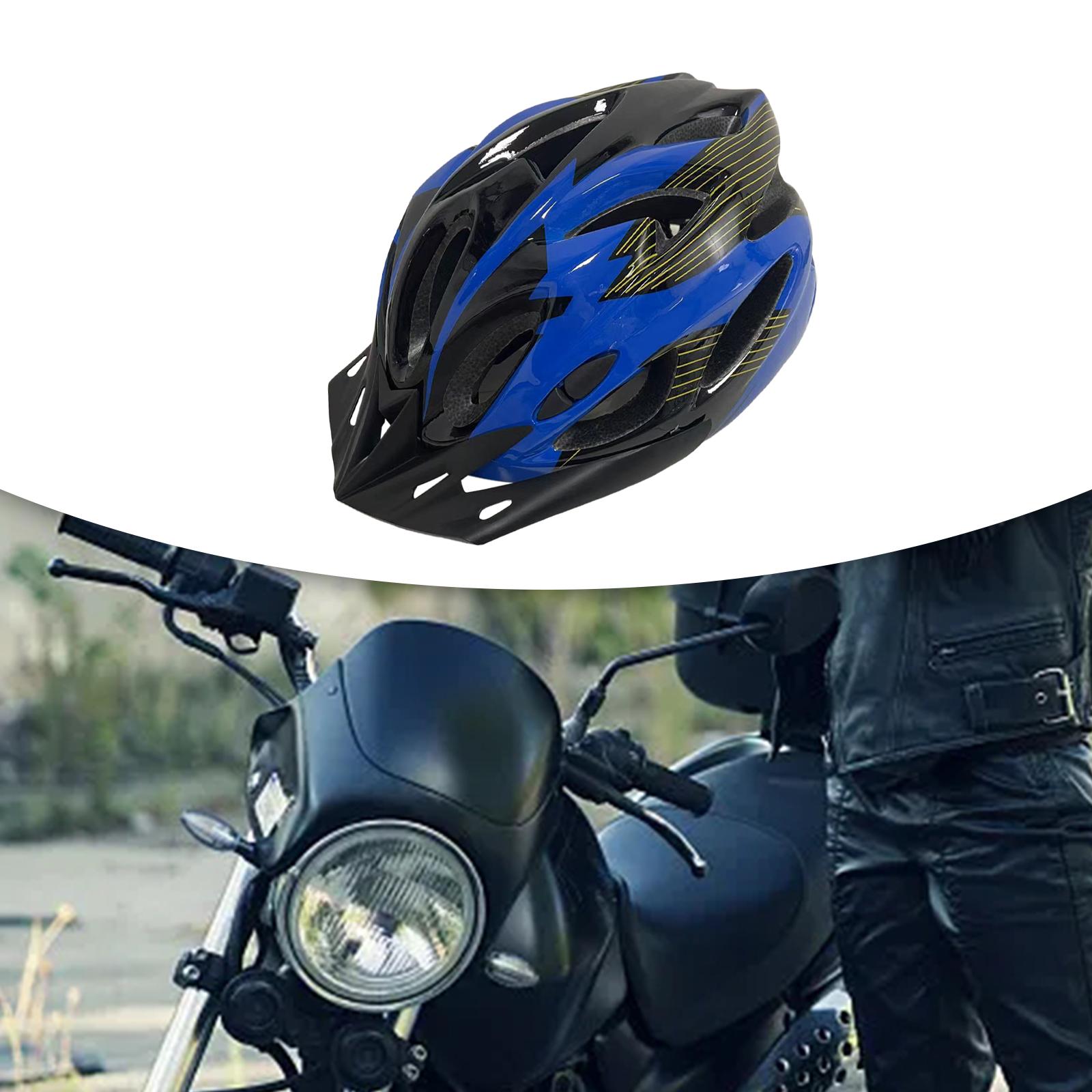 Bicycle Helmet Lightweight Safety Cycling Helmet Head Protection Bike Helmet Black