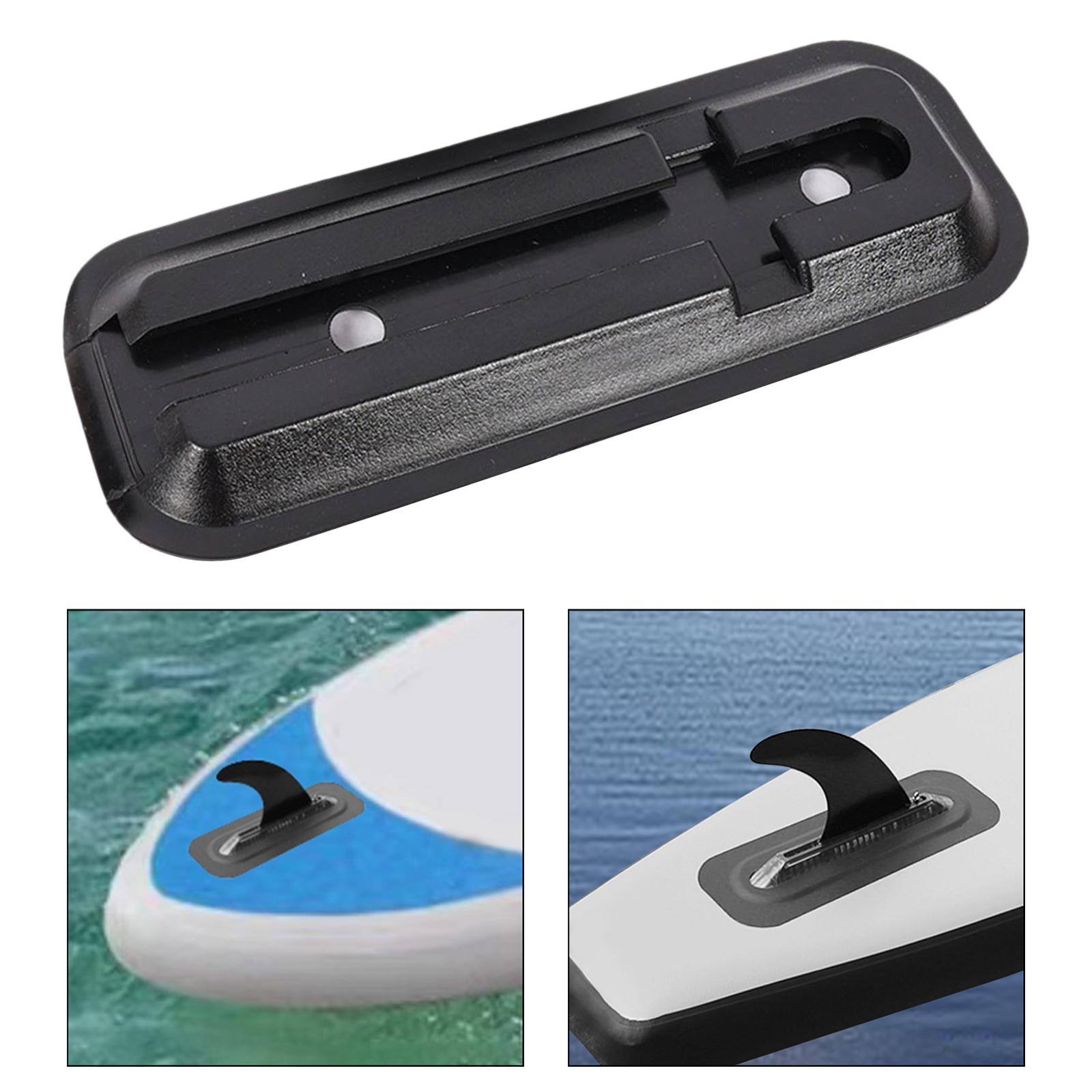 Surfboards Thruster Fins Parts Longboard Pool Beach Boat Slide Fin Accessory Fin Slot 21x7.8cm