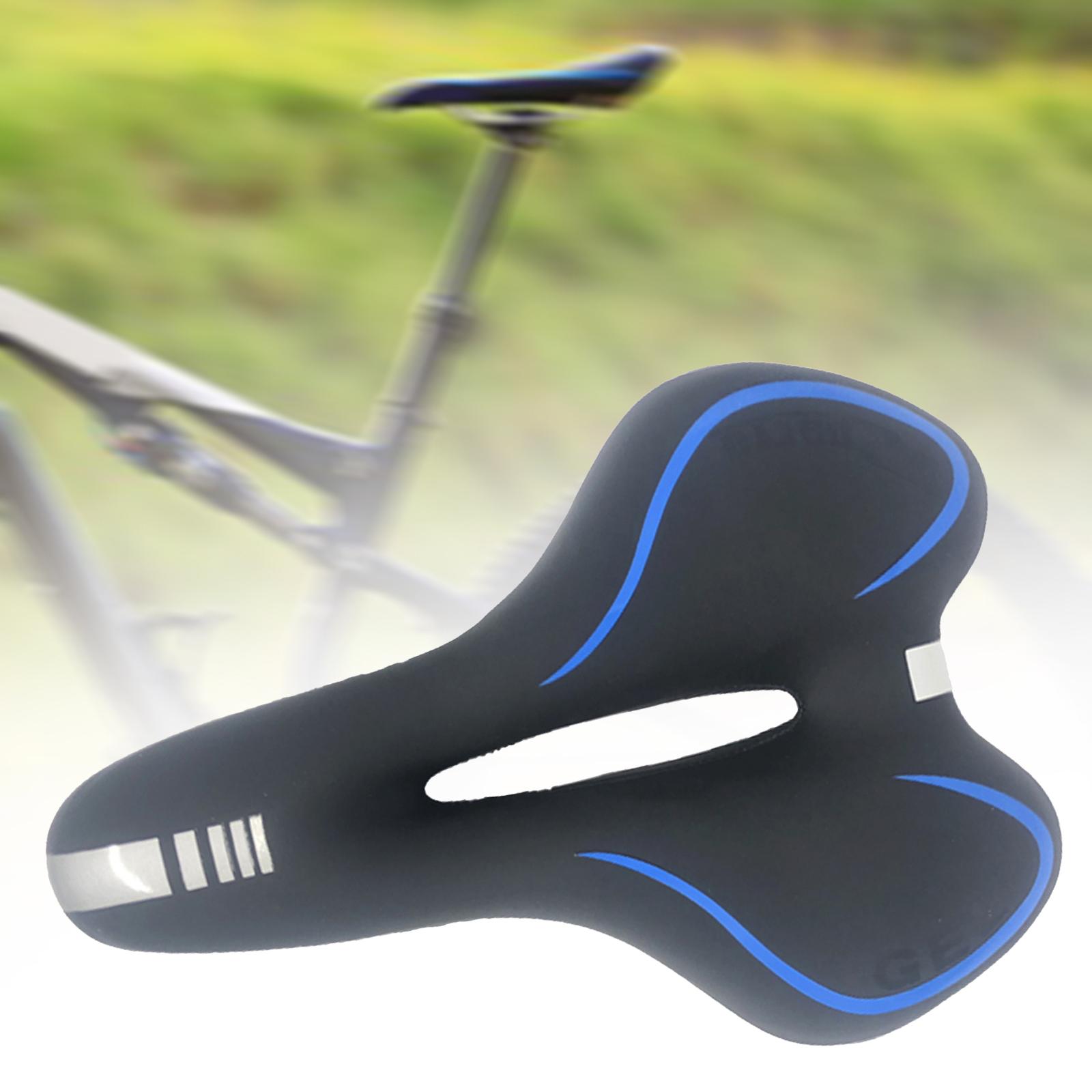 Bike Saddle Bicycle Saddle Cushion Bike Seat Cushion for Cycling Accessories Blue