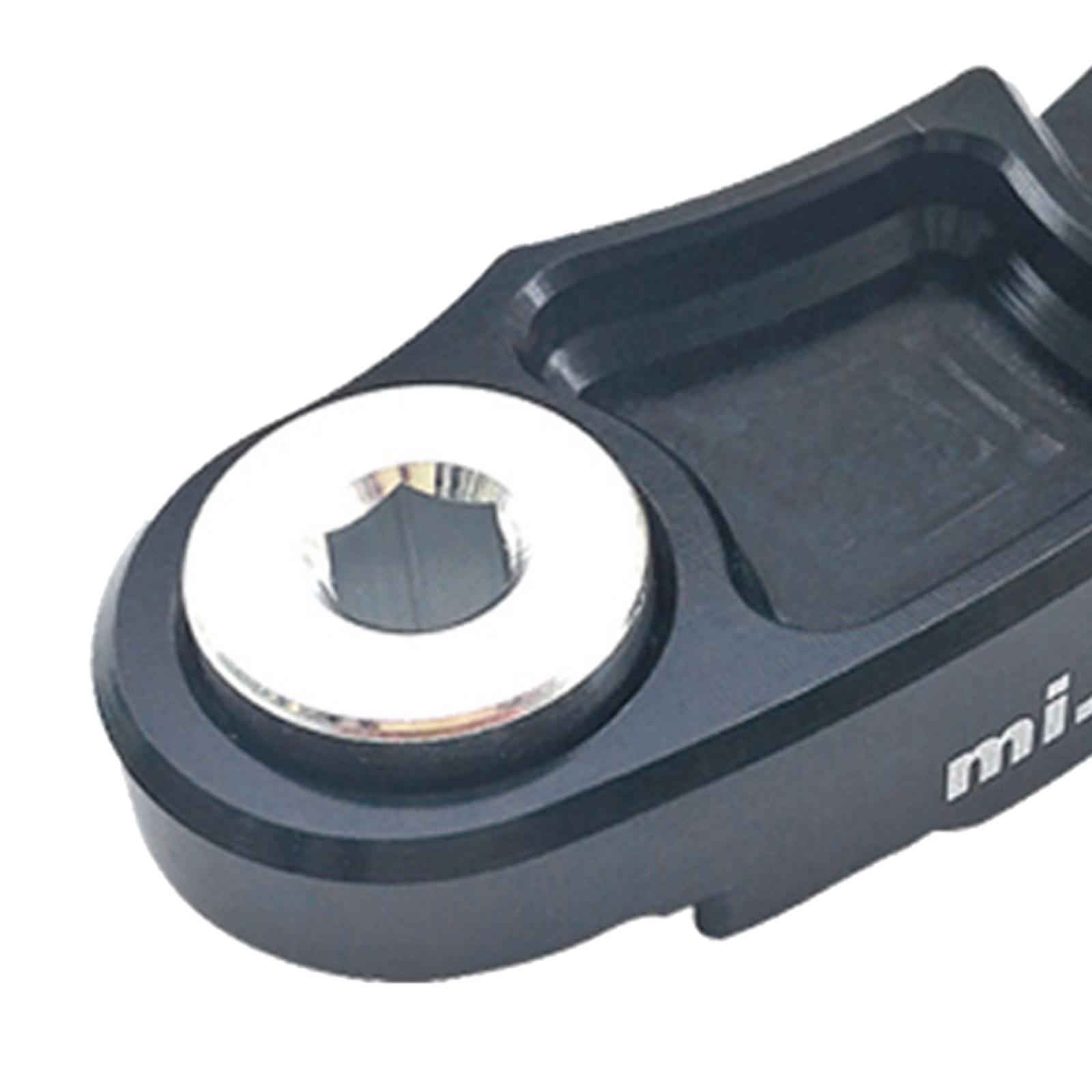 Bicycle Rear Derailleur Hanger Extender Extension for Cycling Mountain Bikes Black