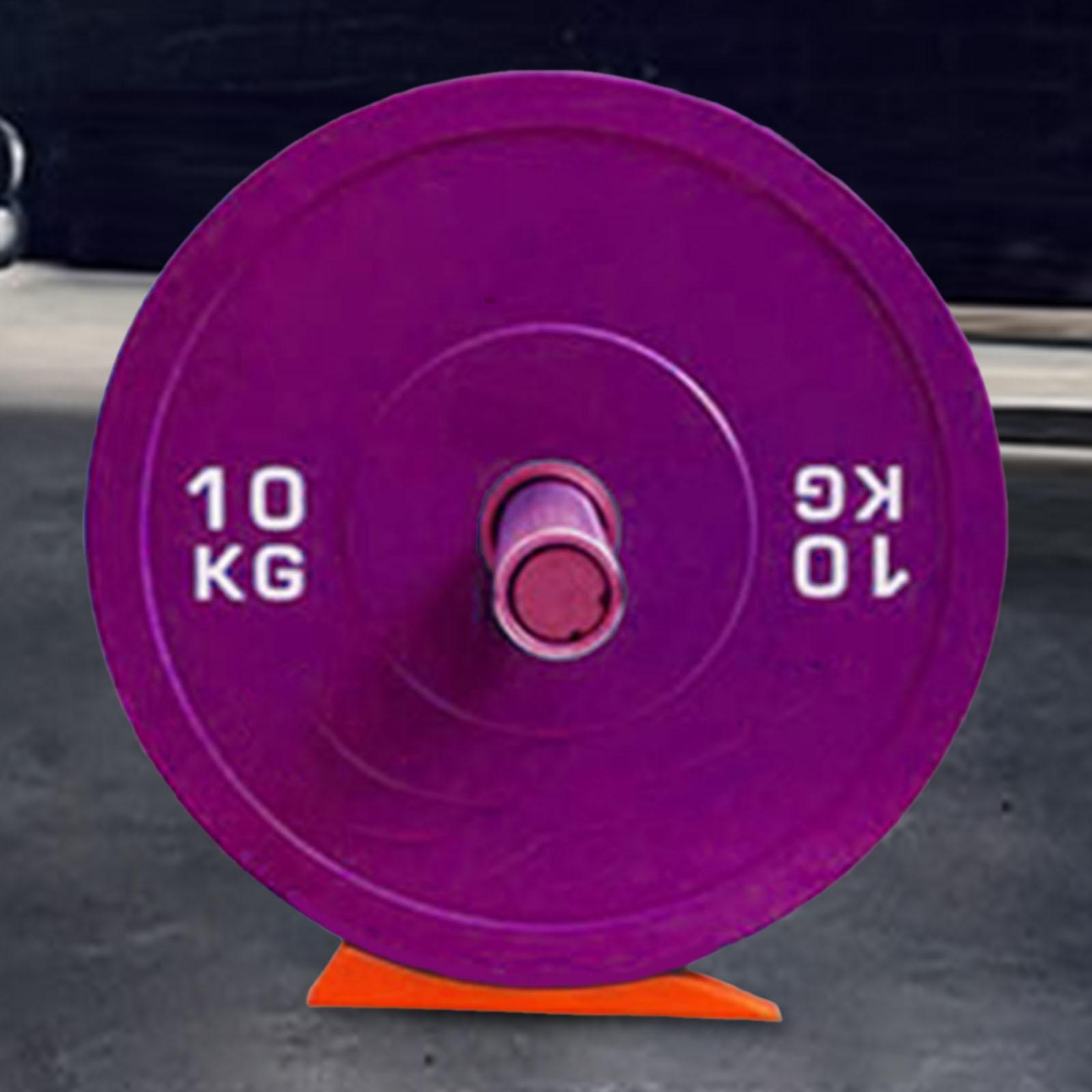 Deadlift Barbell Wedge for Powerlifting Strength & Fitness Athletes Home Gym Orange