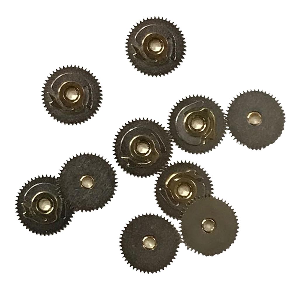 10 Pieces Metal Movement ETA 46943 Watch Parts Calendar Intermediate Driving Wheel