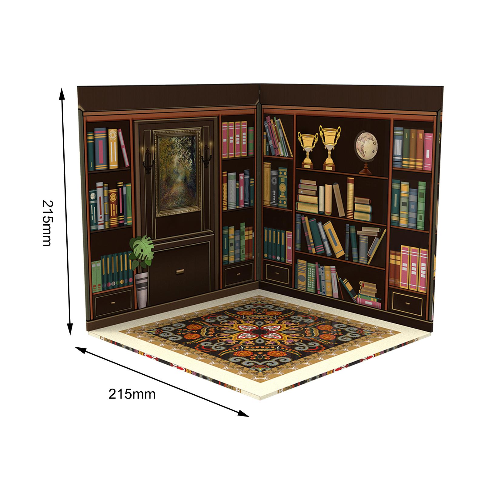 4pieces 1:12 Backdrop Scene Model Collection Layout Display