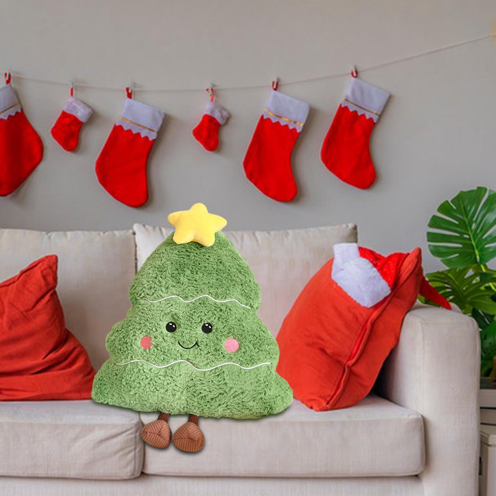 Simulation Christmas Tree Plush Toys Kids Gifts for Winter Thanksgiving Home