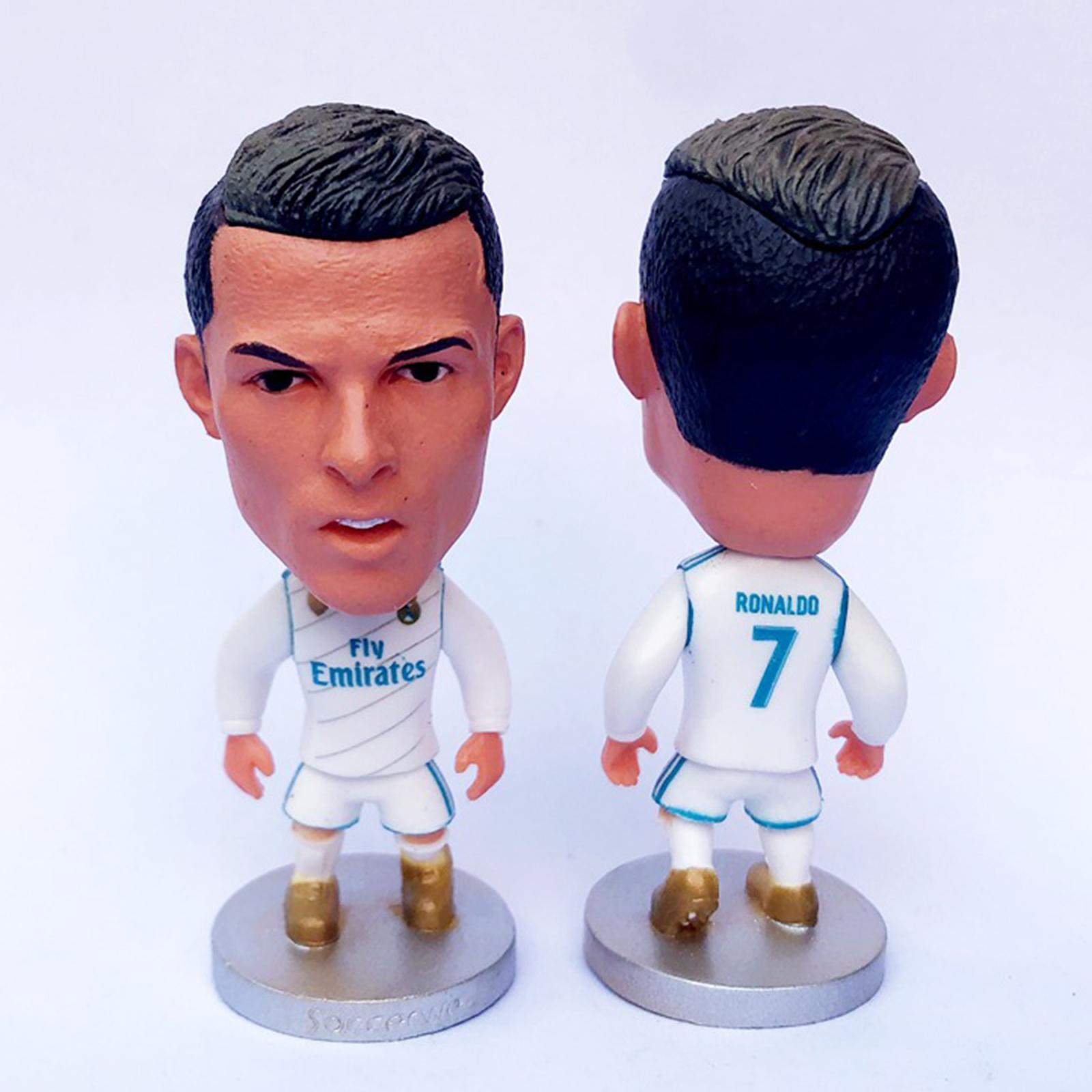 Football Player Figurine Collection Sculpture for Tabletop Bookshelf Wedding Style A