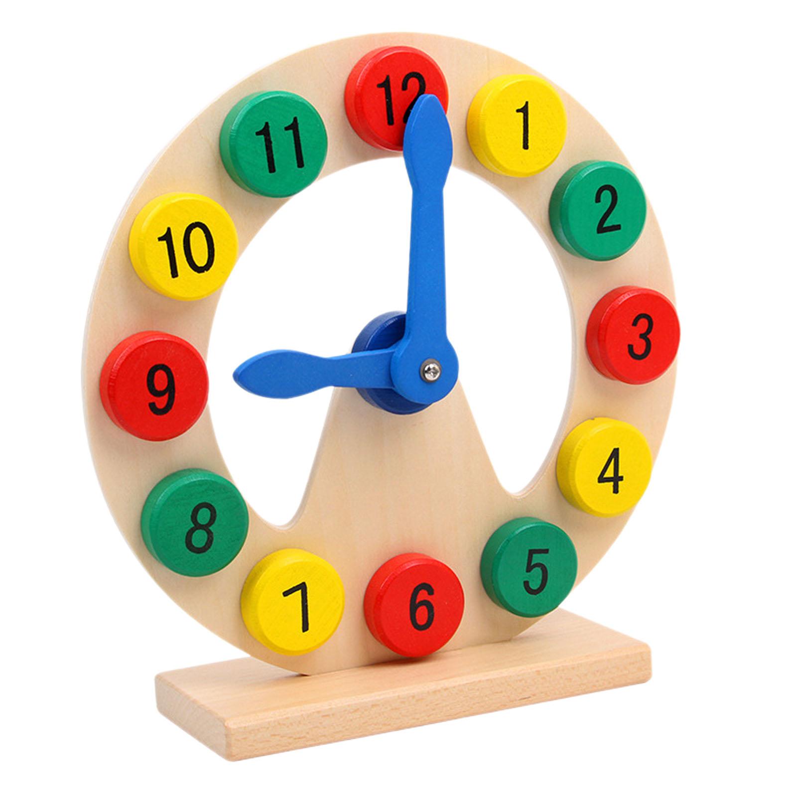 Wood Teaching Clock