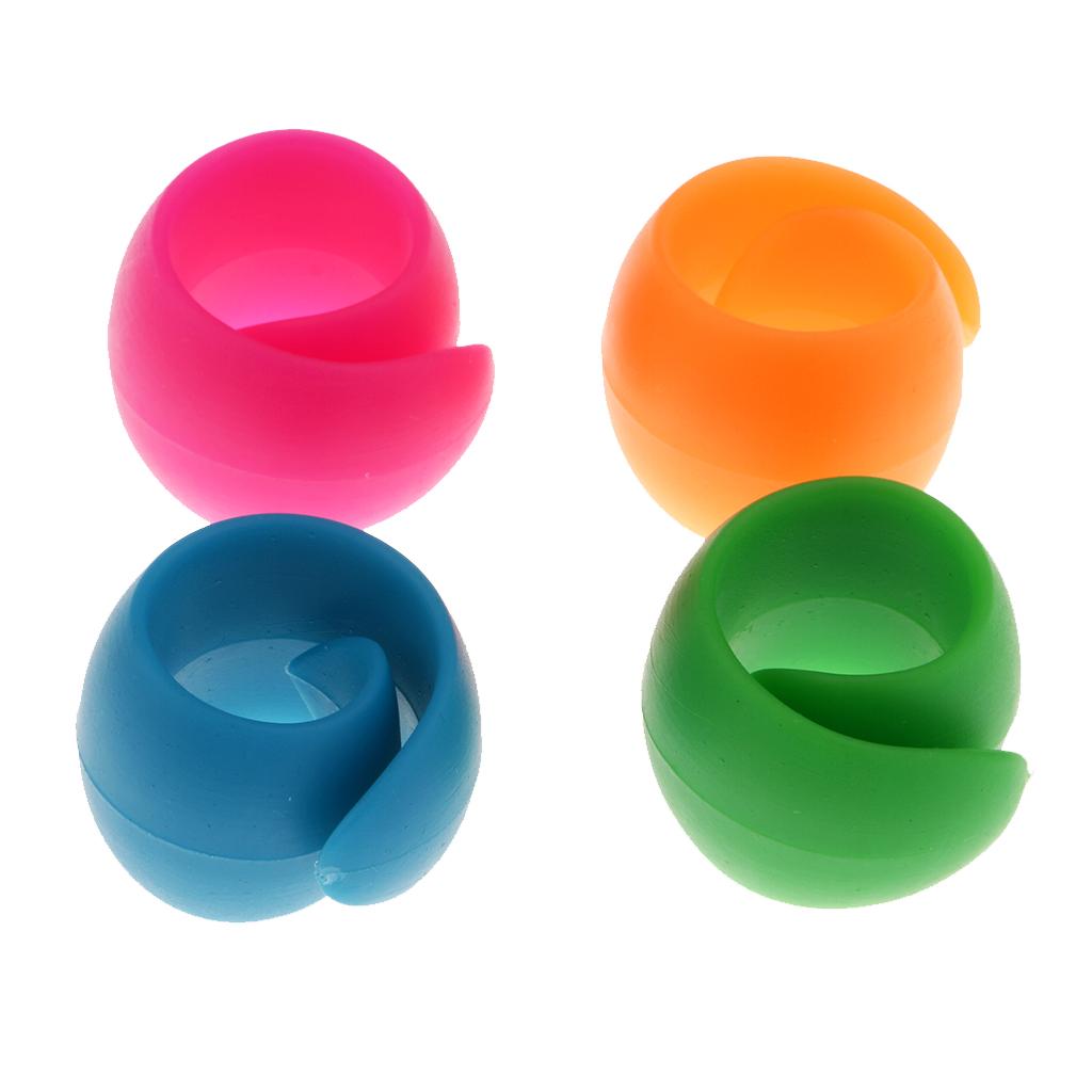 2x4 Pieces Mixed Silicone Thread Spool Huggers Sewing Machine Accessories