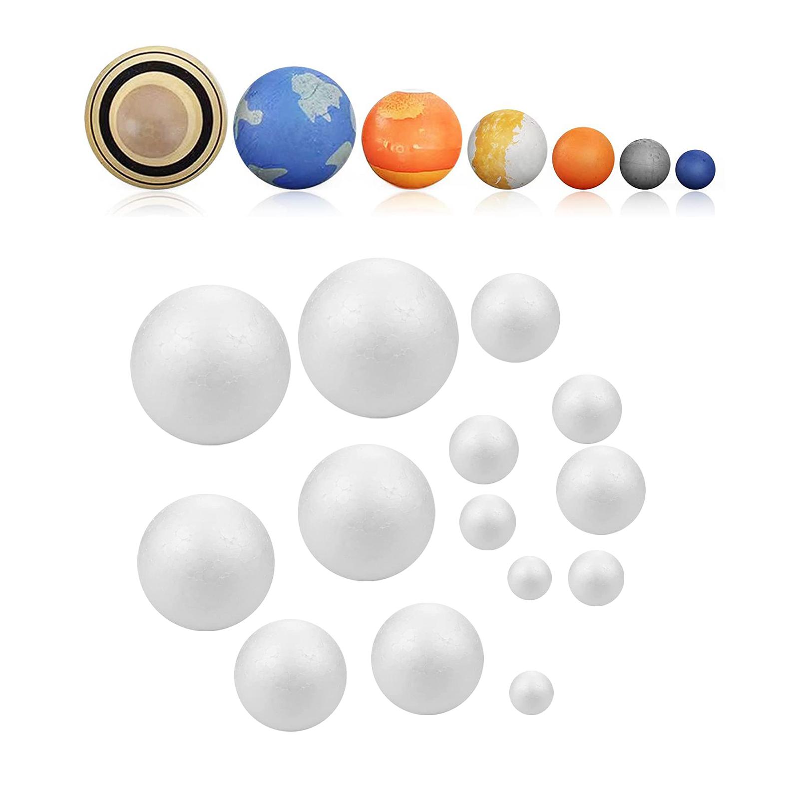 14Pcs Foam Balls Foam Polystyrene Balls for Birthday Party Wedding