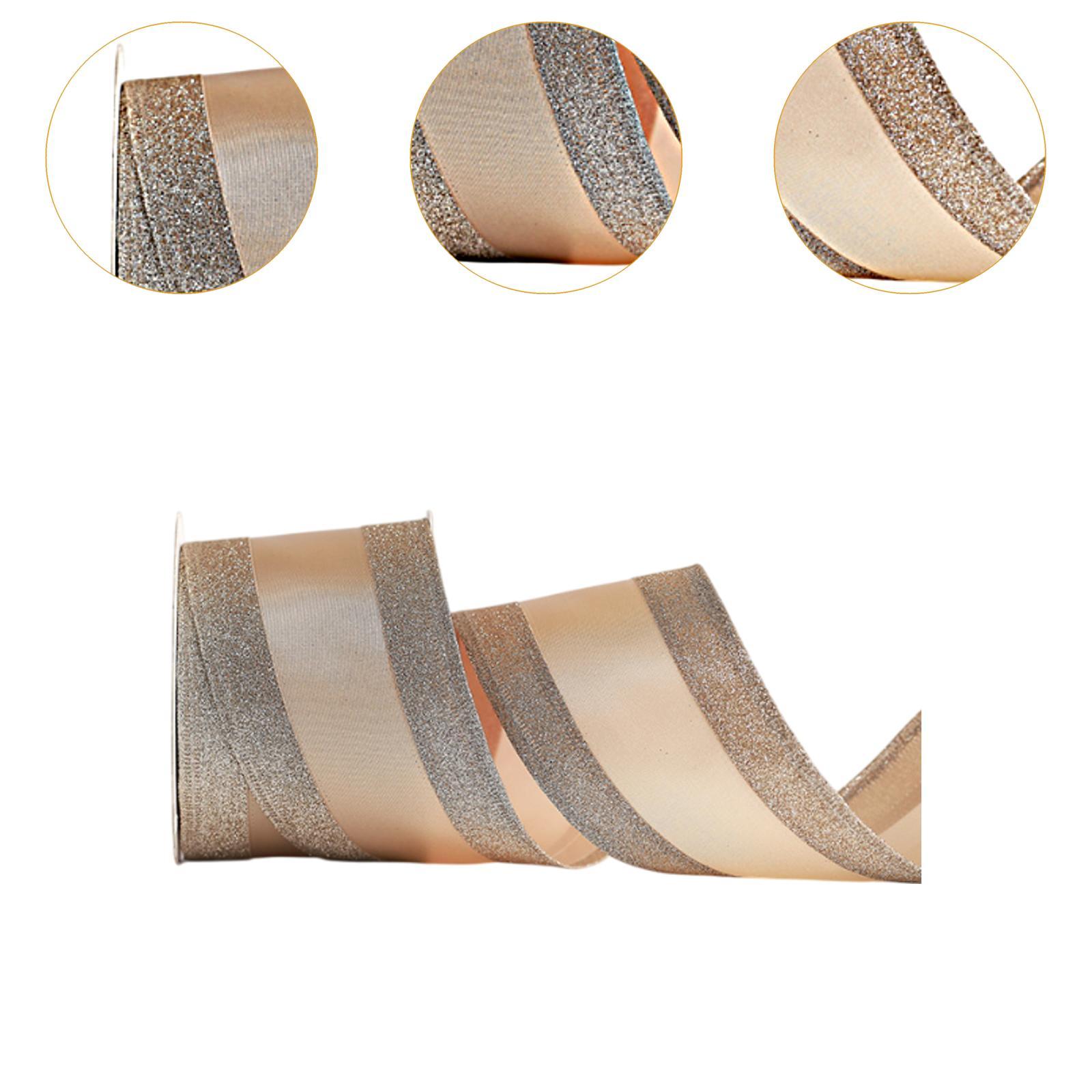 Luxury Christmas Ribbon Elegant for Party Floral Arrangements Gift Packaging