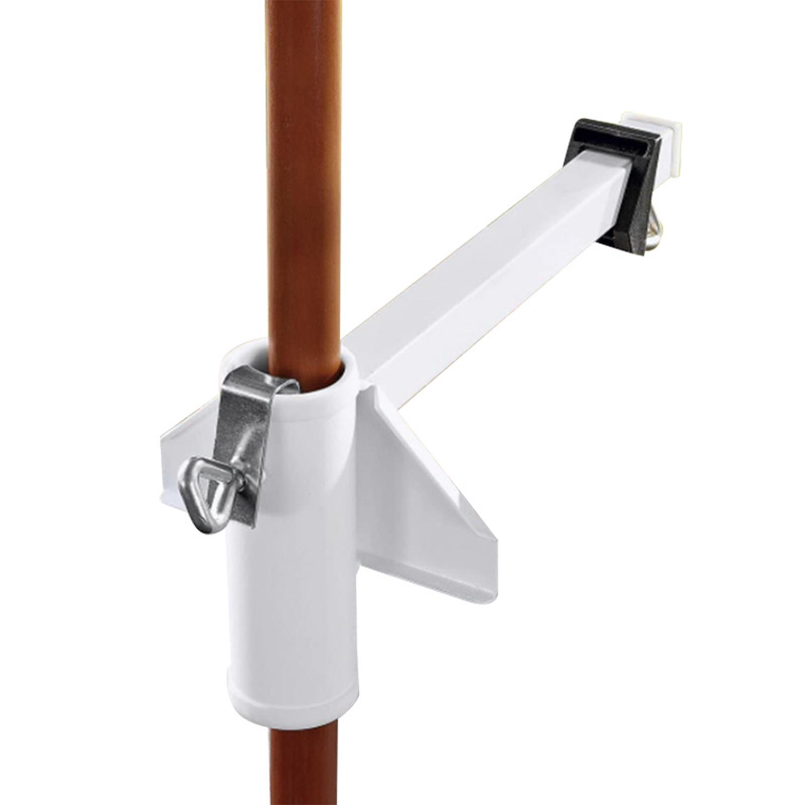 Parasol Holder Umbrella Clamp Heavy Duty for Deck Railing Fences Beach