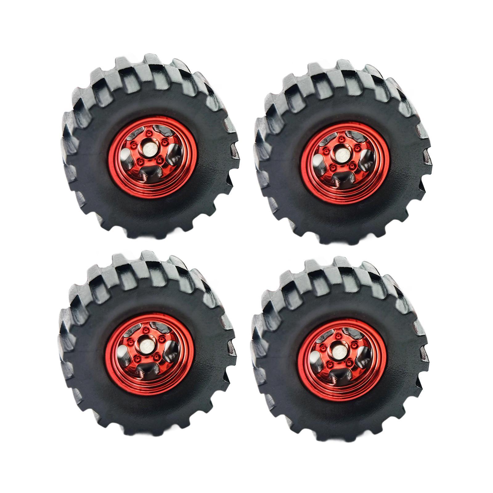 1:64 Scale Alloy Wheel Tires
