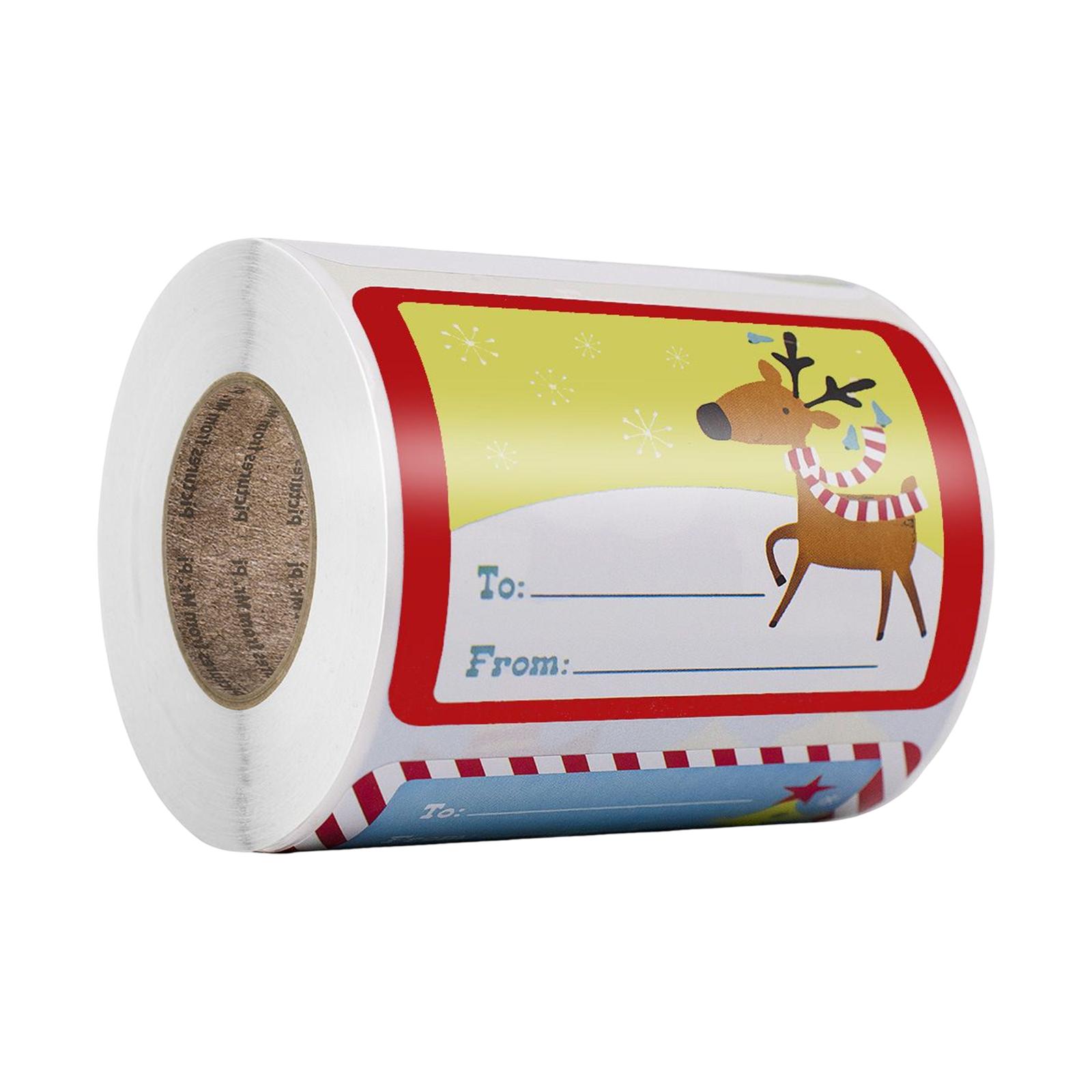 250Pcs Christmas Stickers Envelope Seal Stickers for kids Adults