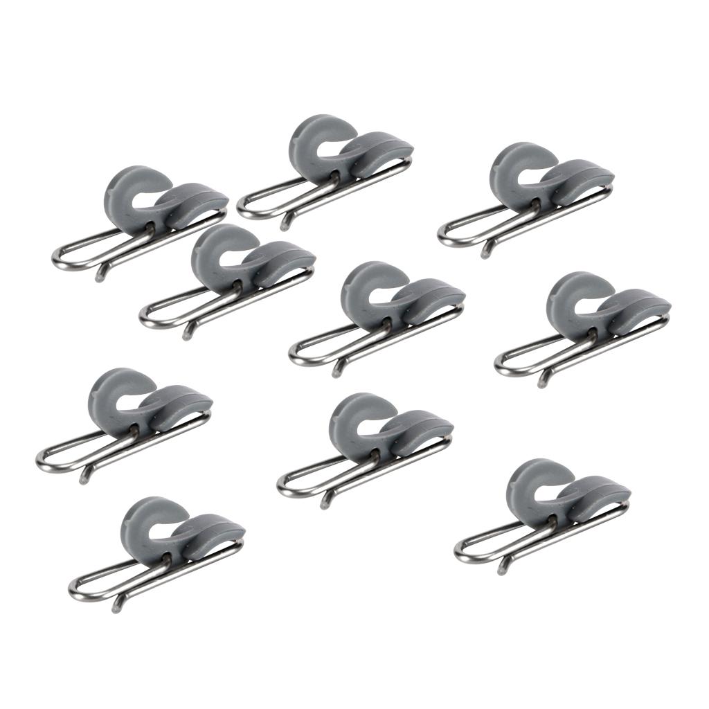 10X Anti-corrosion Rustproof Stainless Steel Fish Hook Fitting Accessories