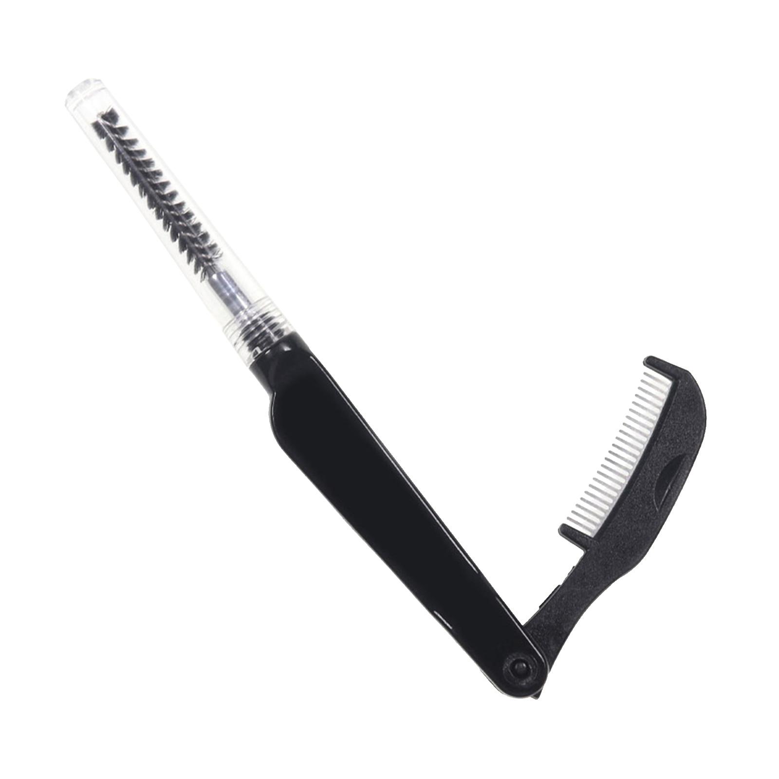Fly Tying Tool Dubbing Brush Foldable Comb Plastic Hair Comb Forcep Tool DIY
