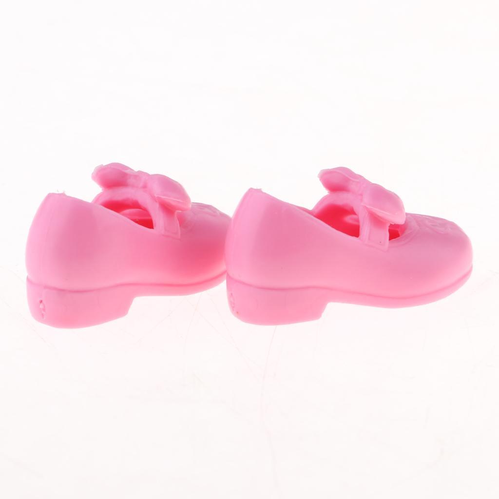 1/6 Doll Princess Shoes Plastic High Heels for Blythe Licca Doll ...