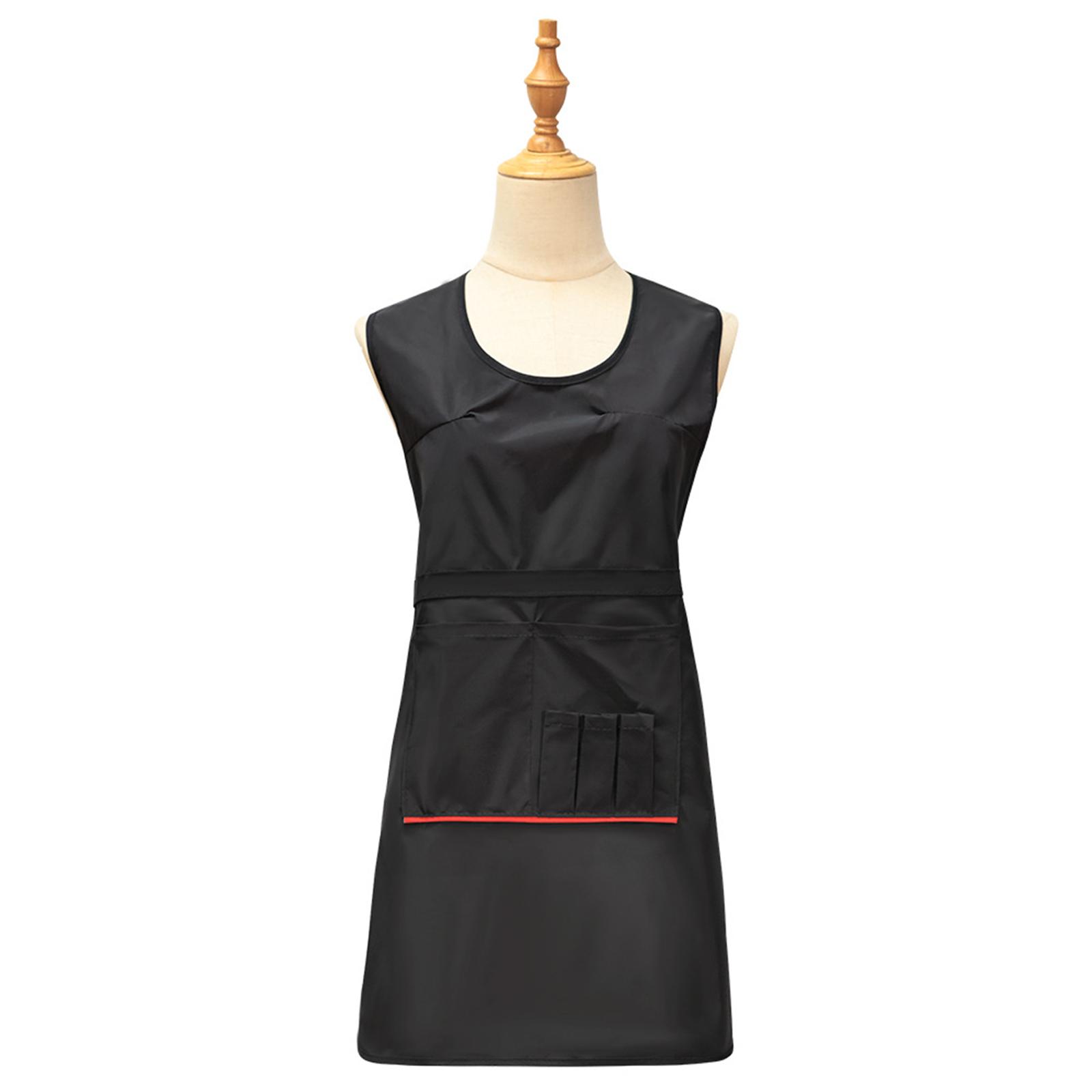 3xHairdresser Apron Accessories with Multi Pockets Barber Haircut Styling Apron