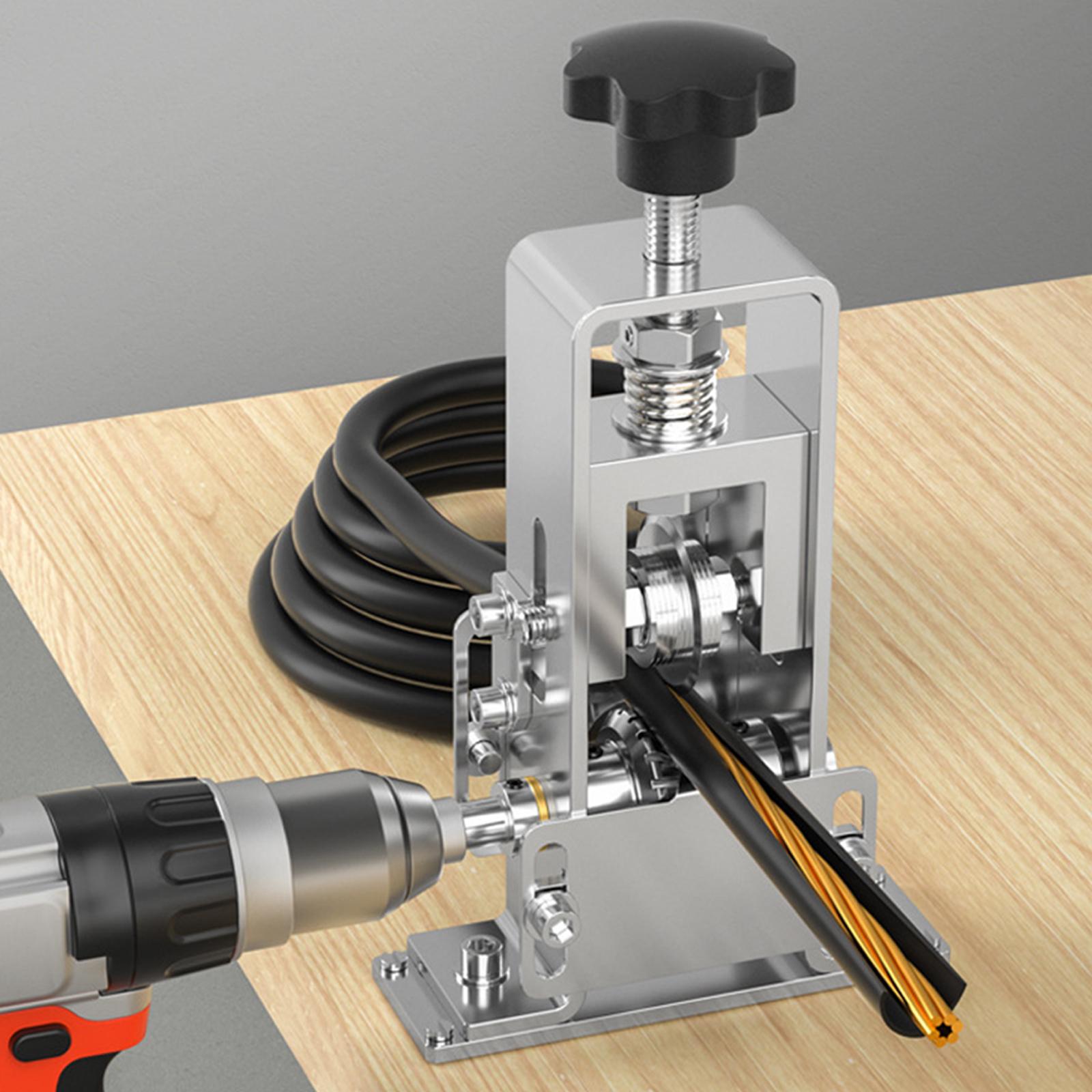 Manual Wire Stripper Iron Electric WireS Home Portable Wire Peeling Machine