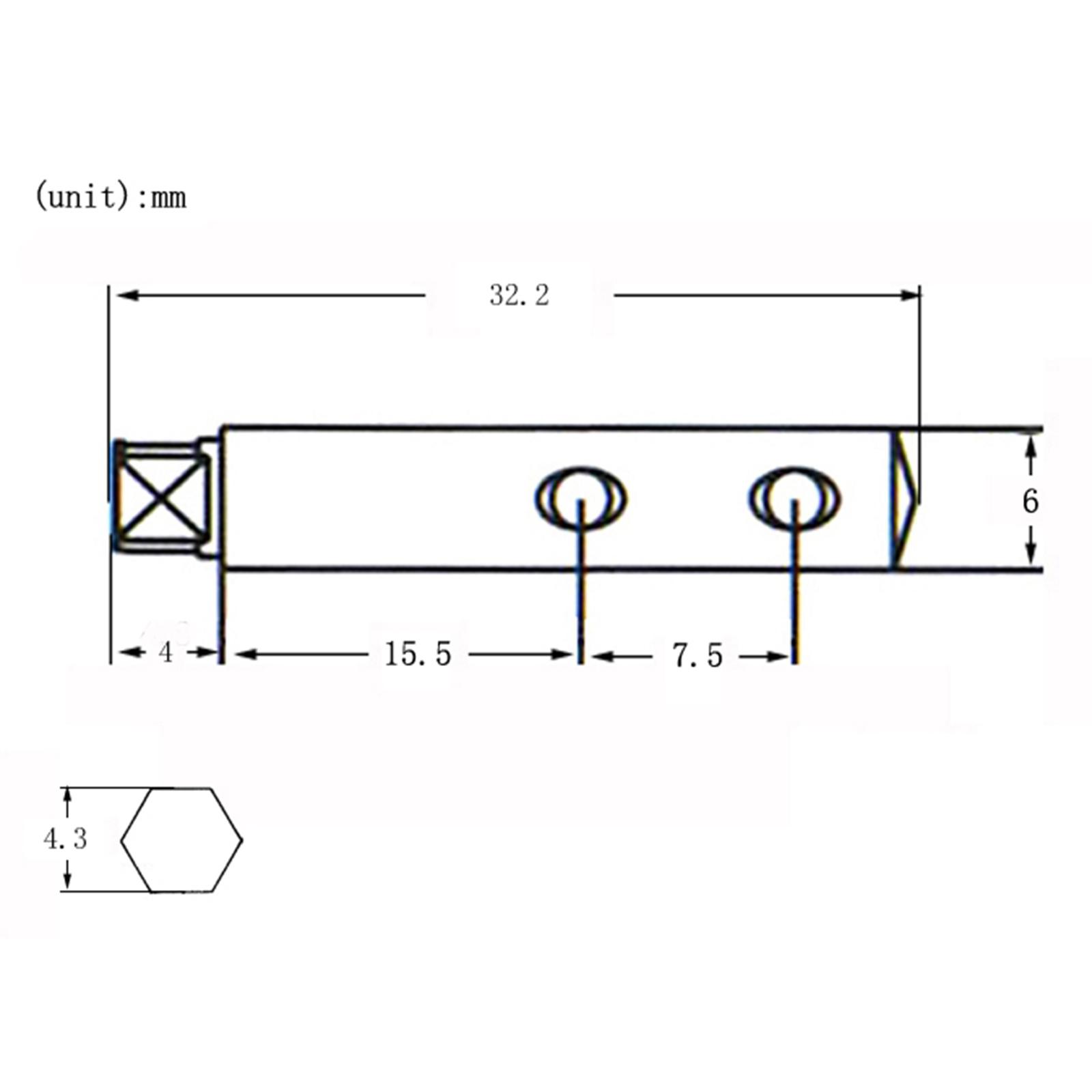 4x6Pcs Guitar Tuning Pegs Tuners Machine Heads Gear and Pins Parts Style8