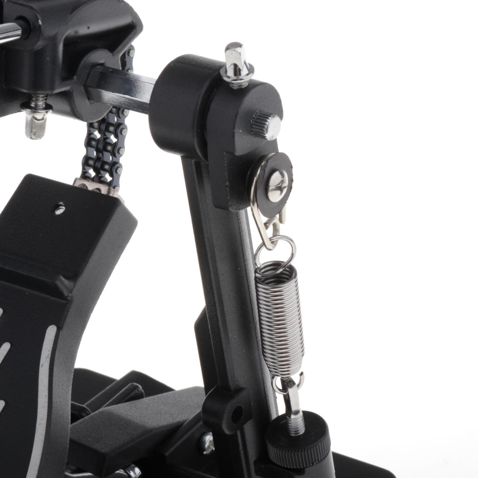 Single Bass Drum Pedal Double Chain Drive Foot Pedal Professional Style 4