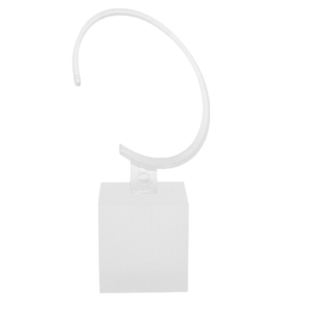 Acrylic Watch Display Stand Showcase Bracelet Display Holder 4cm White