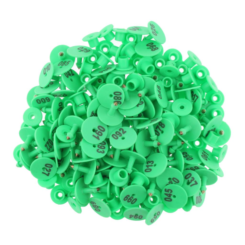 Livestock Ear Tag Green