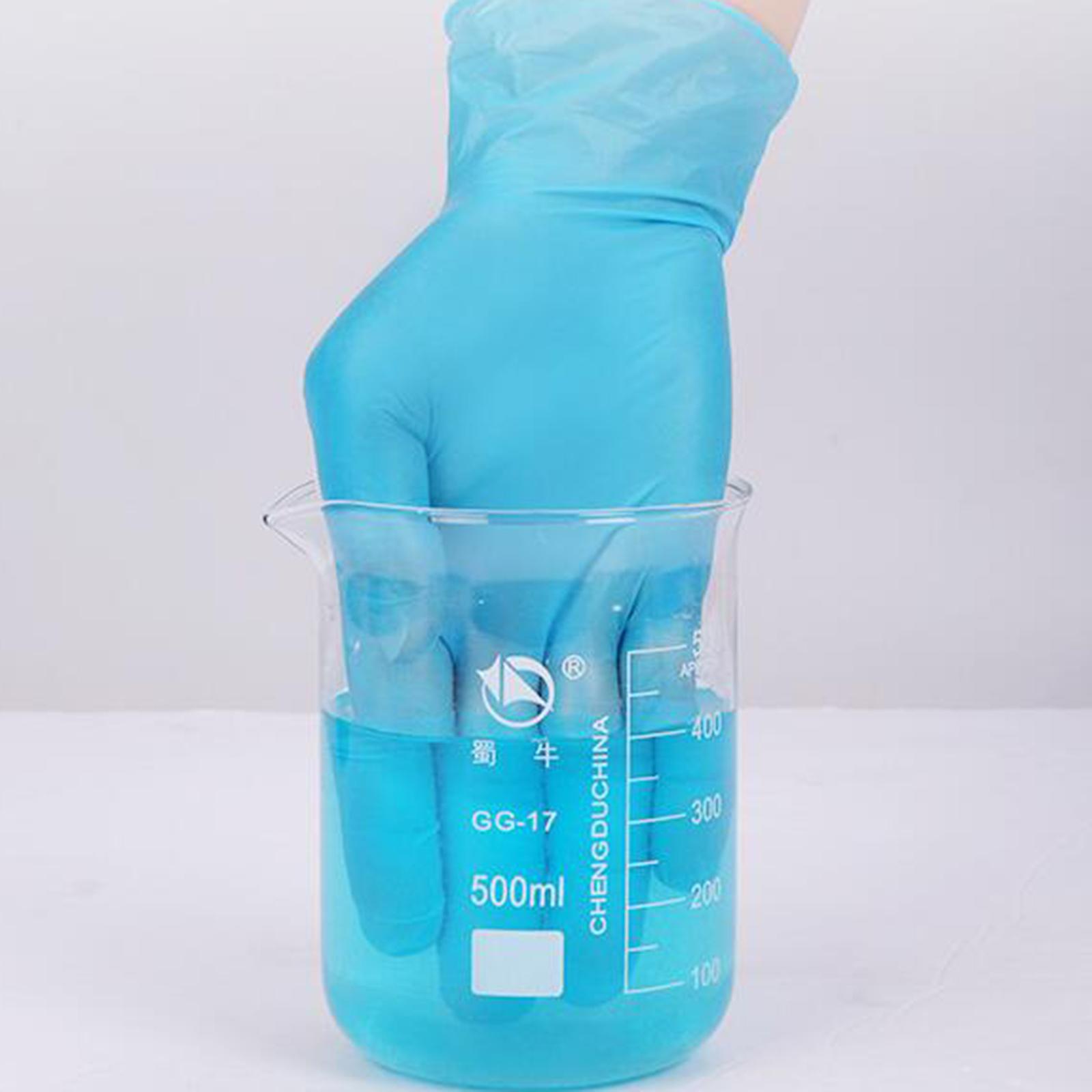 50Pairs Universal Nitrile Disposable Gloves Cleaning Glove Pet Care Glove L