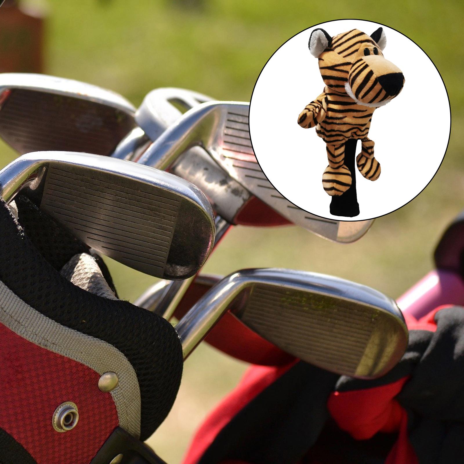 Golf Club Headcover Wood Driver Head Cover Protector Sleeve Tigers