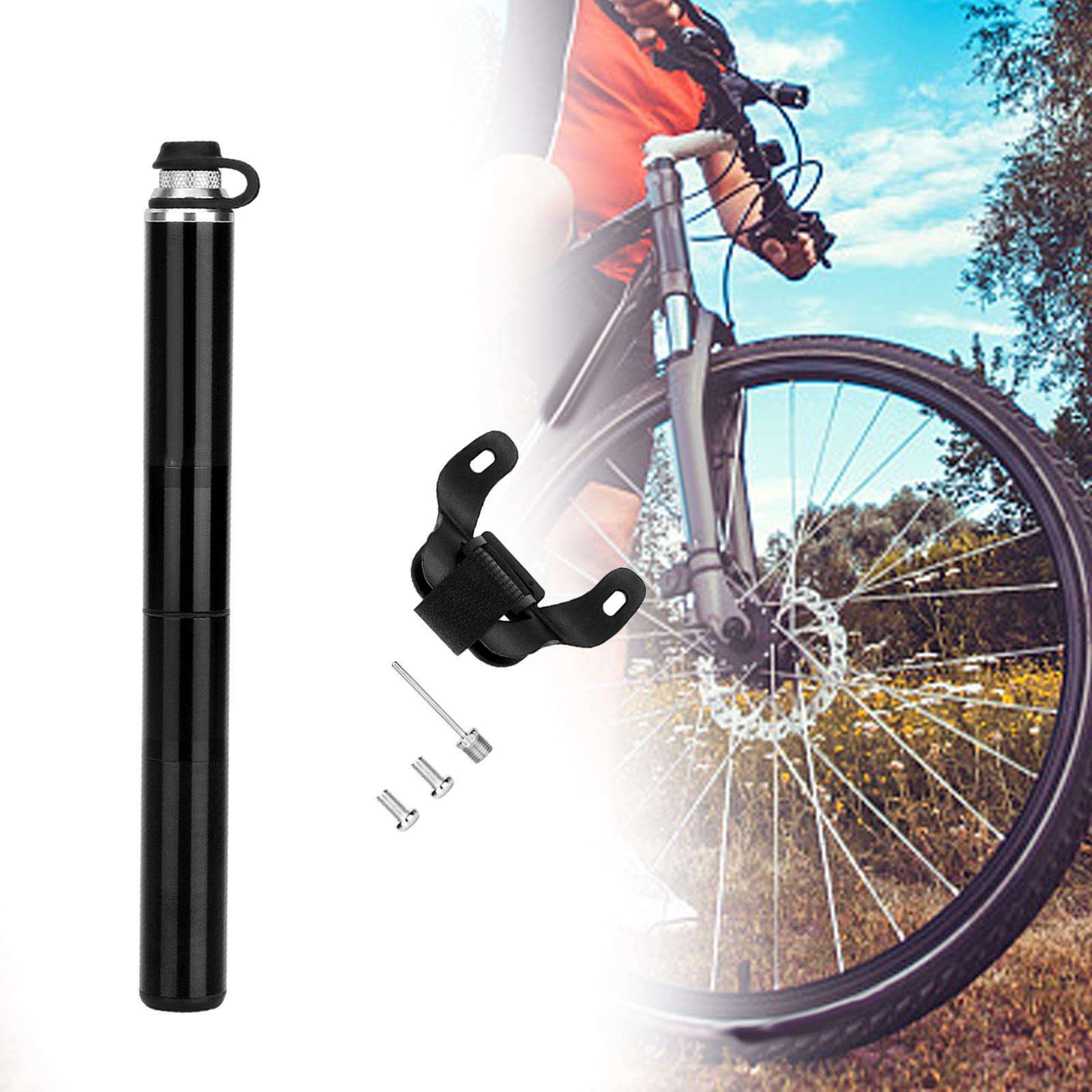 Portable Bike Tire Pump Bicycle Pump Slim Handheld Bike Air Pump for Cycling